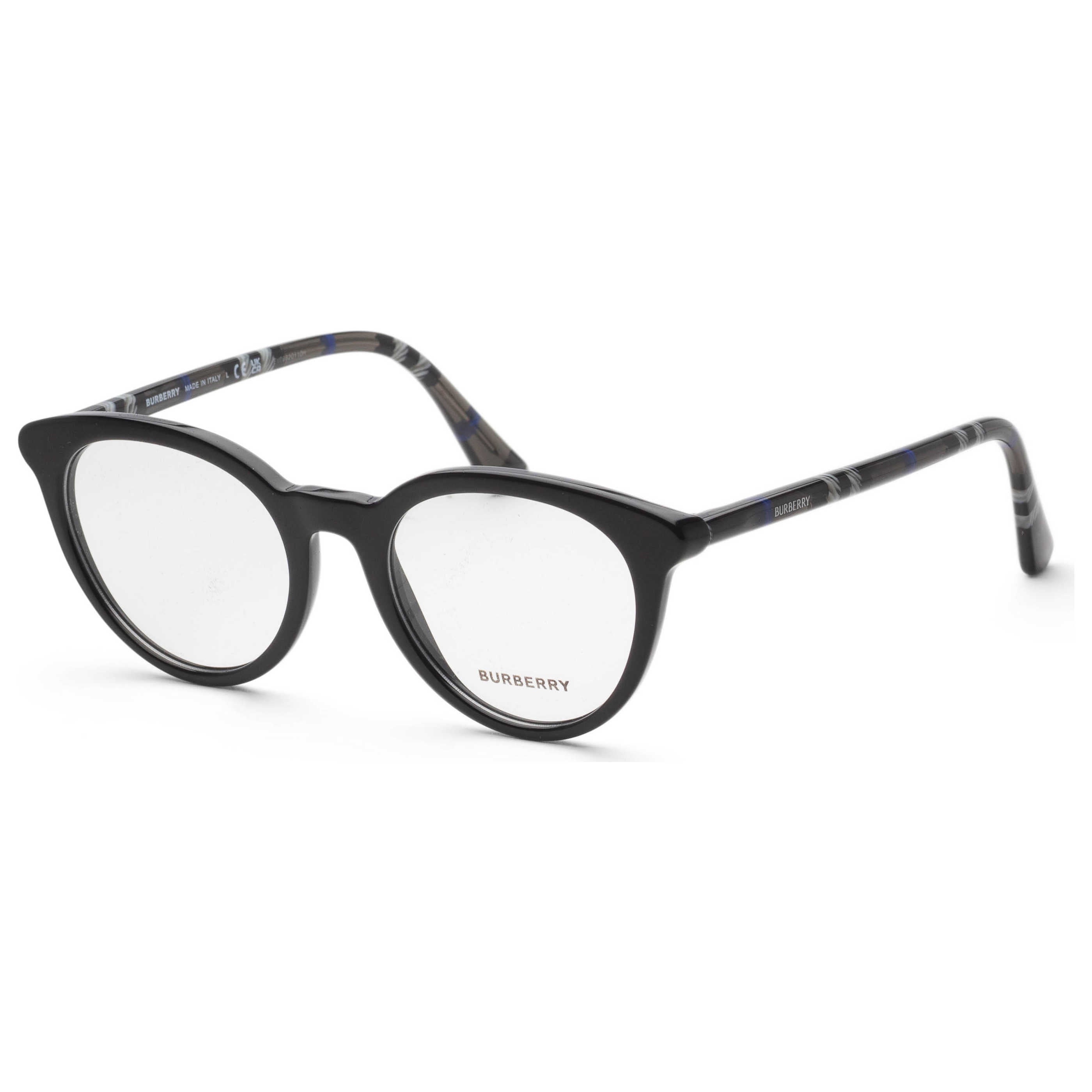 Gafas Oftálmicas Burberry Negro Rectangular BE2429-4165-50