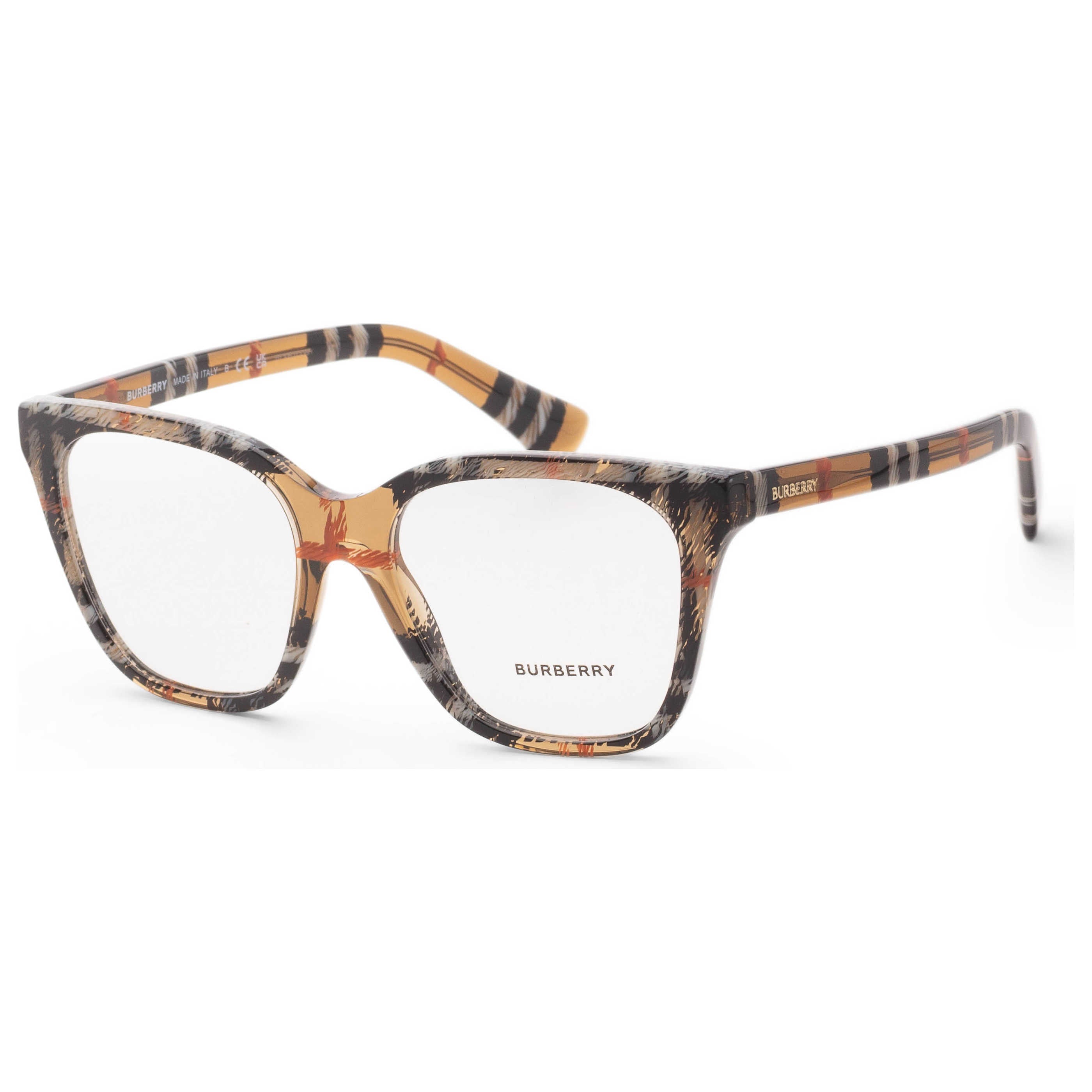Gafas Oftálmicas Burberry Marrón Rectangular BE2438-4163-53