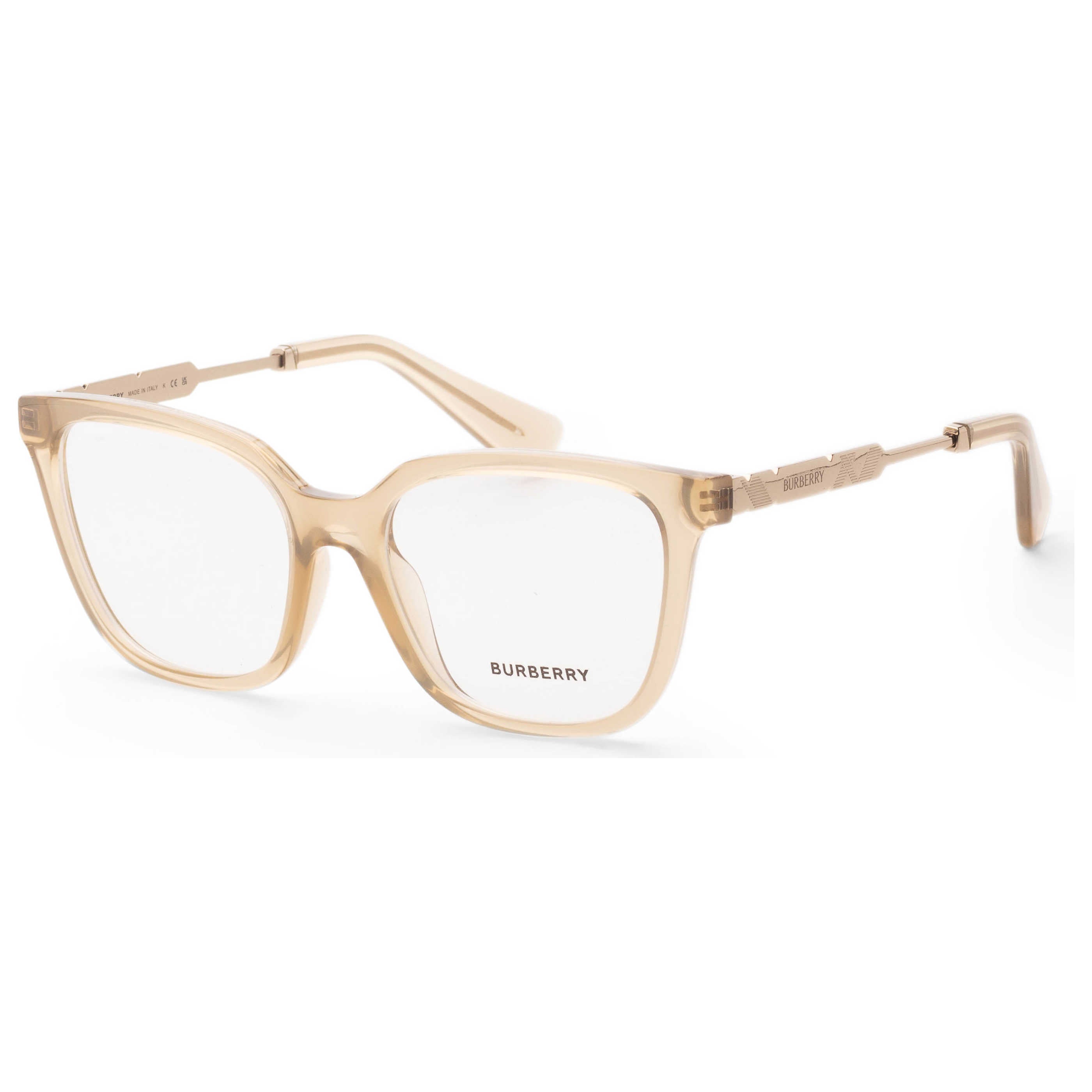 Gafas Oftálmicas Burberry Amarillo Cuadrada BE2441U-4198-53