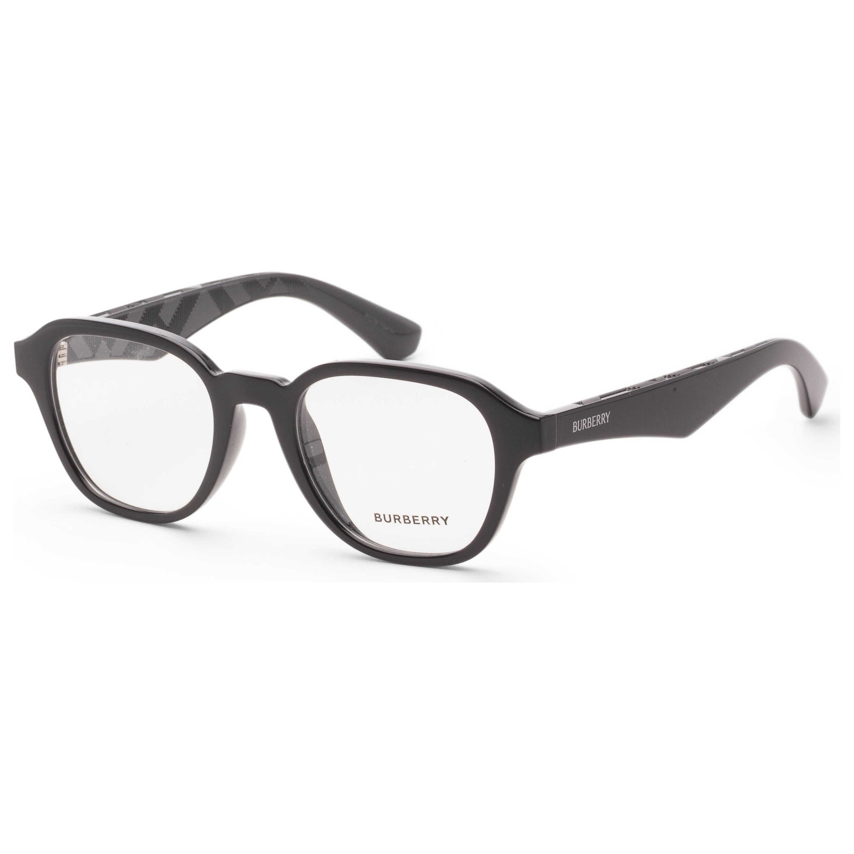 Gafas Oftálmicas Burberry Negro Rectangular BE2444U-3001-49