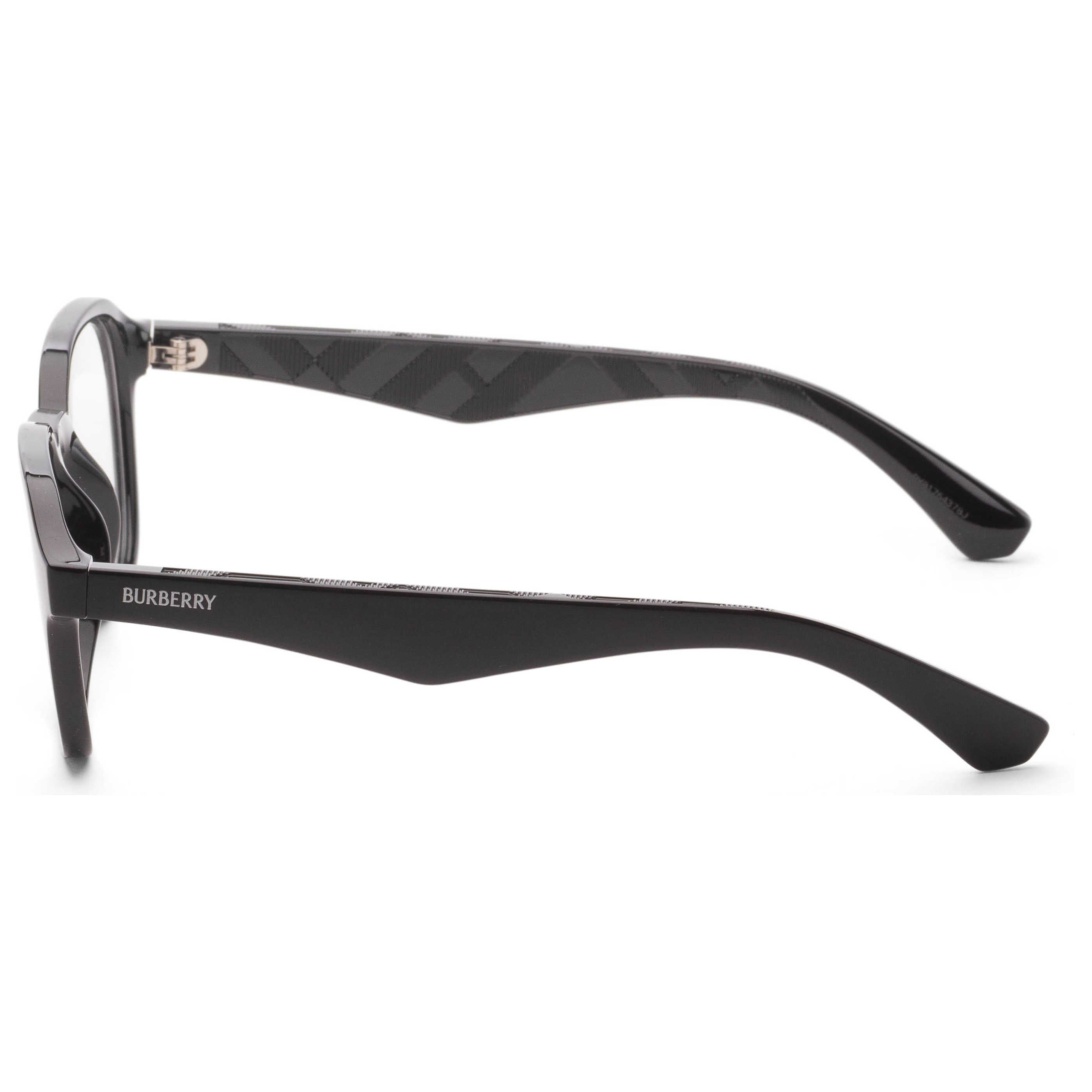 Gafas Oftálmicas Burberry Negro Rectangular BE2444U-3001-51