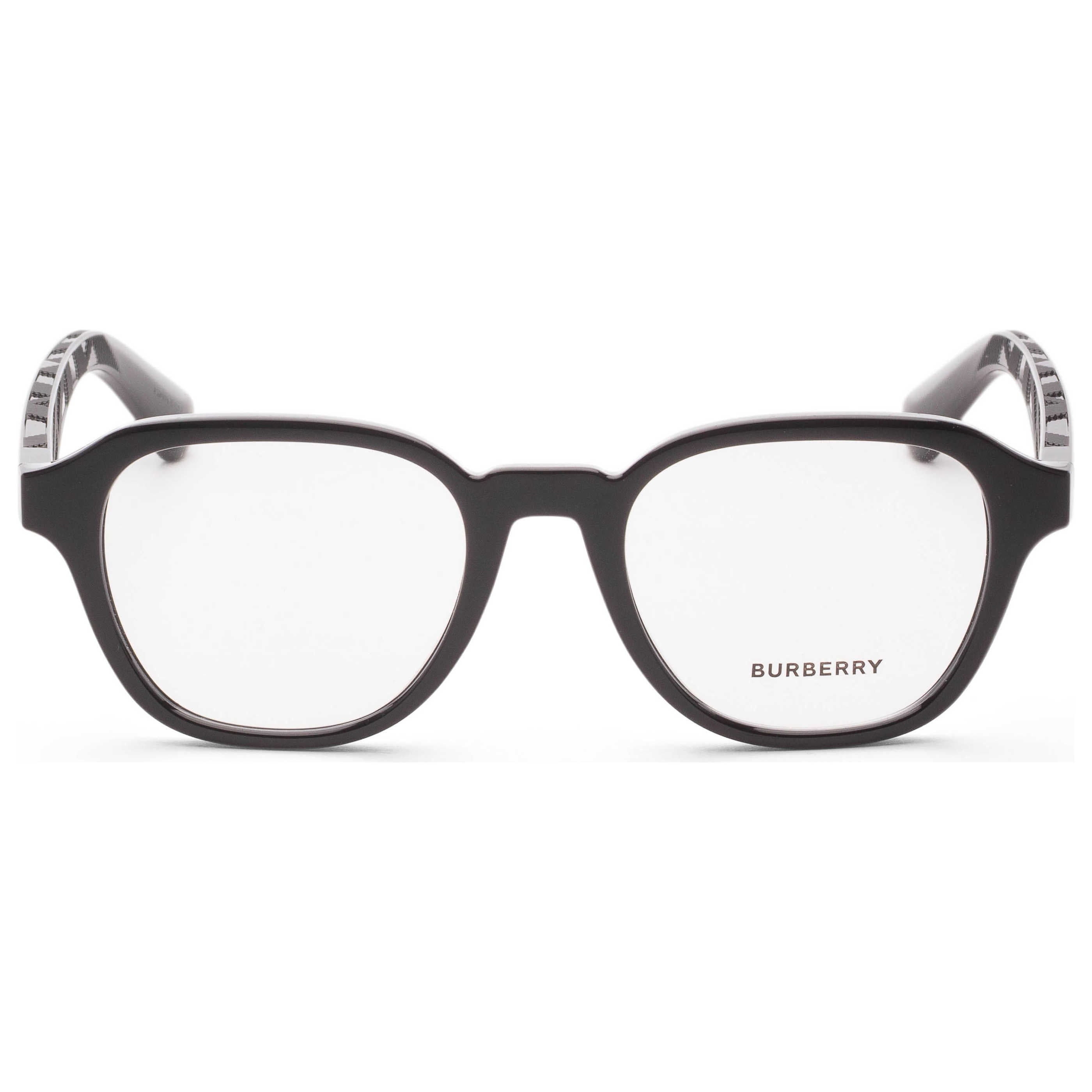 Gafas Oftálmicas Burberry Negro Rectangular BE2444U-3001-51