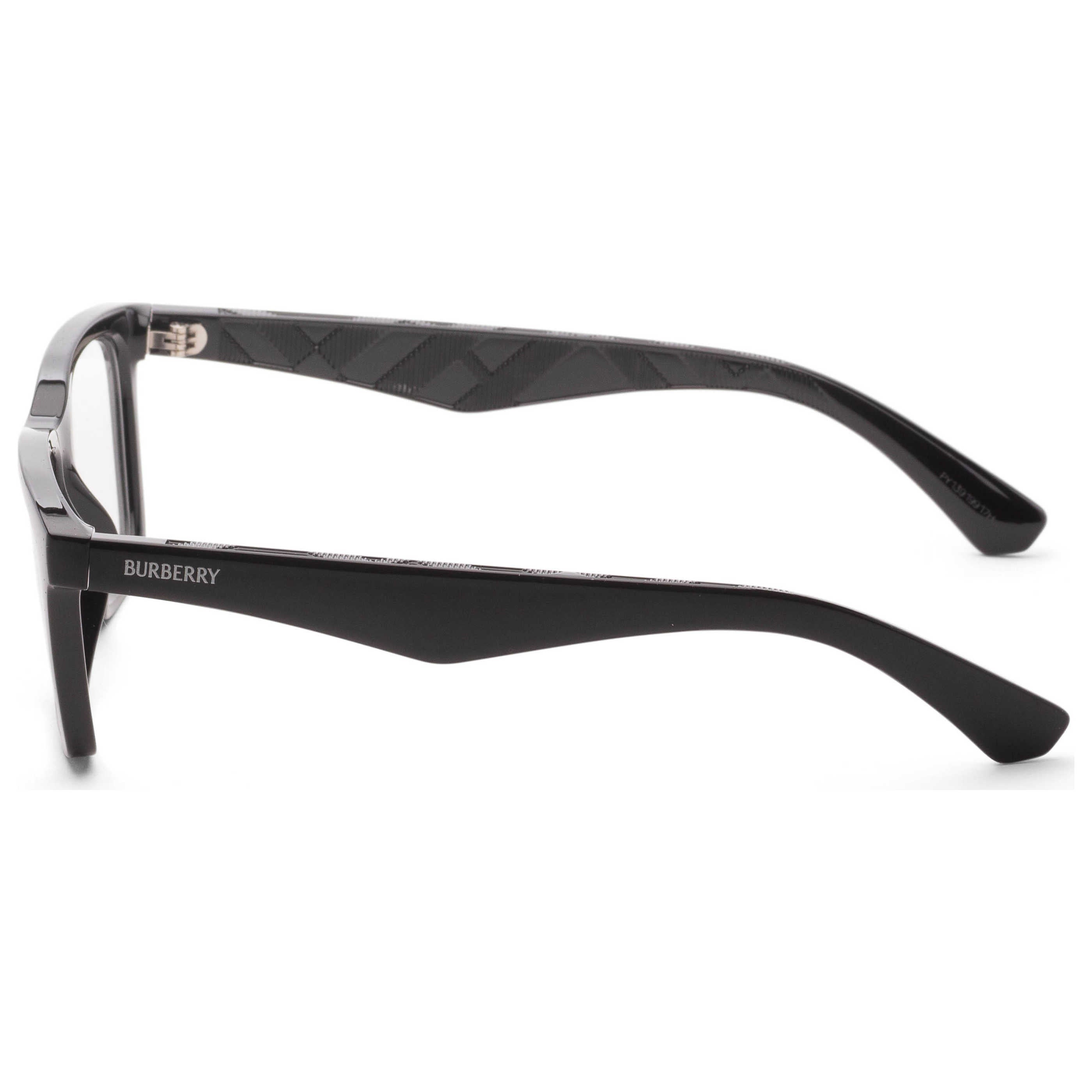 Gafas Oftálmicas Burberry Negro Cuadrada BE2446U-3001-53