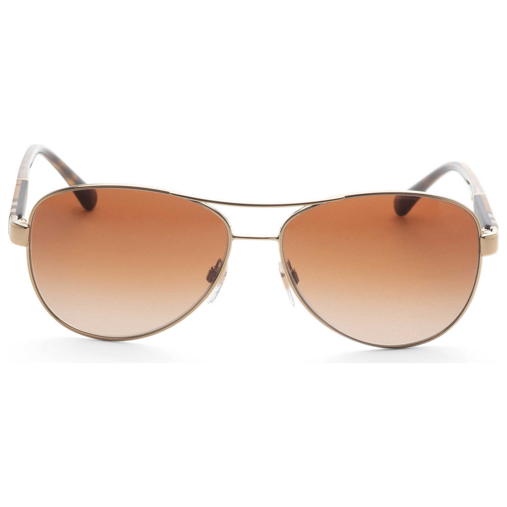 Gafas de Sol Burberry Dorado Aviador BE3080-114513-59