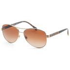 Gafas de Sol Burberry Dorado Aviador BE3080-114513-59