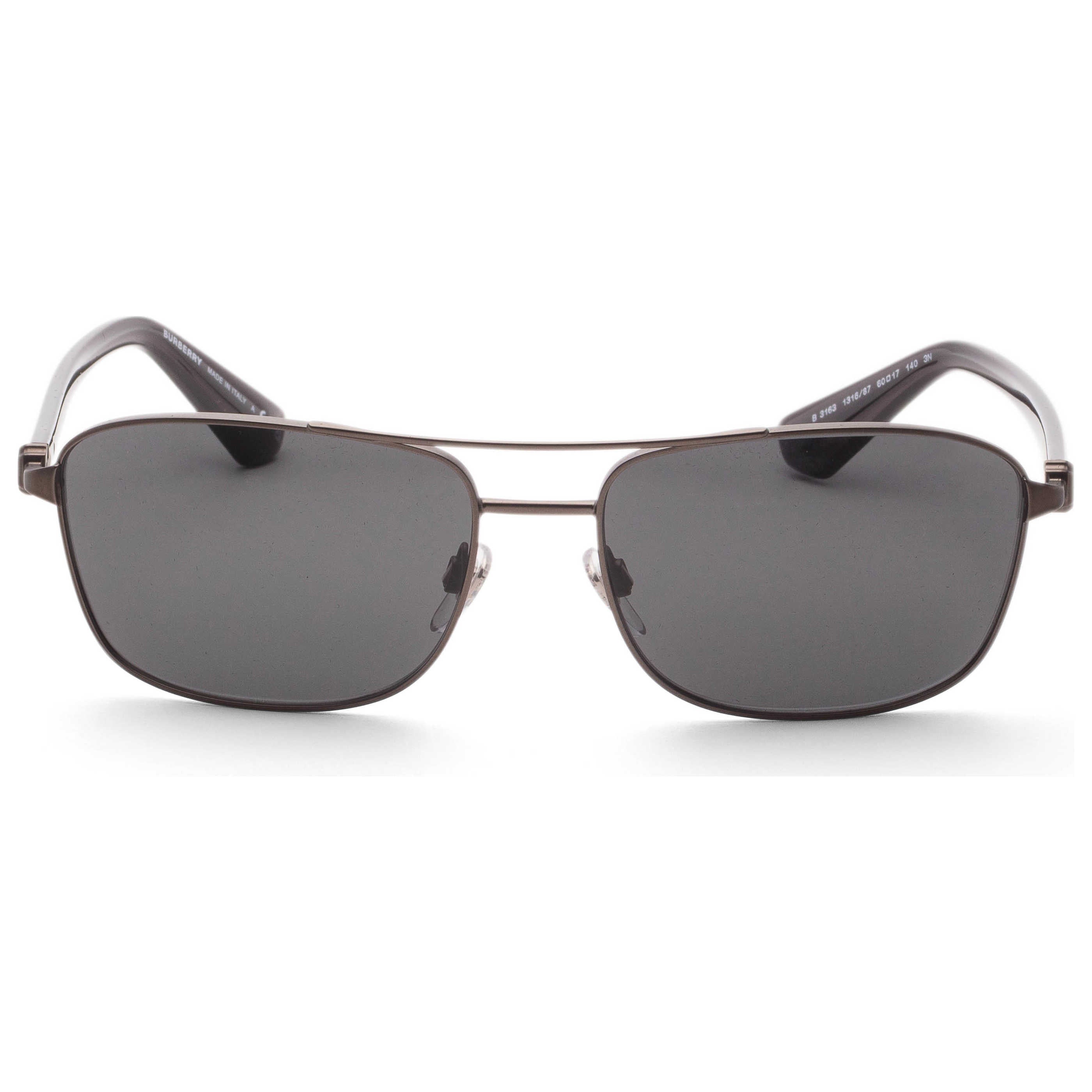 Gafas de Sol Burberry Negro Aviador BE3163-131687-60