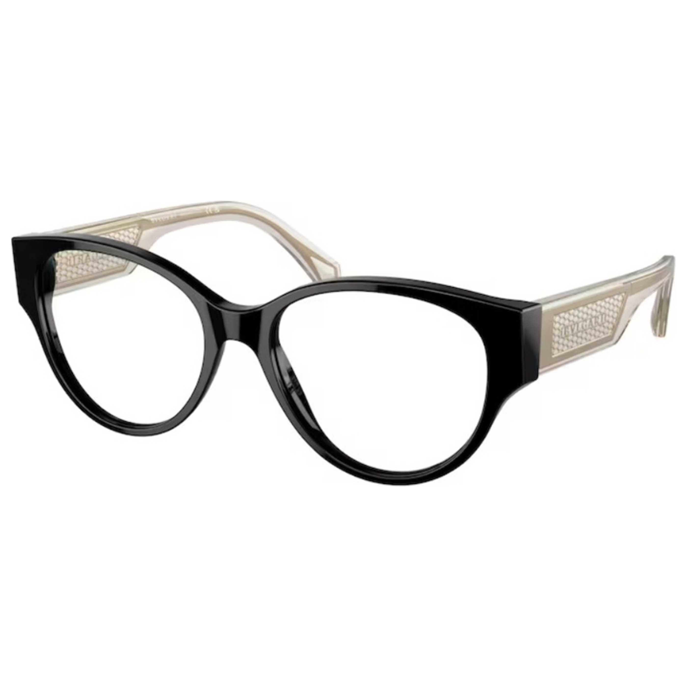 Gafas Oftálmicas Bvlgari Negro Redonda BV4217-501-53