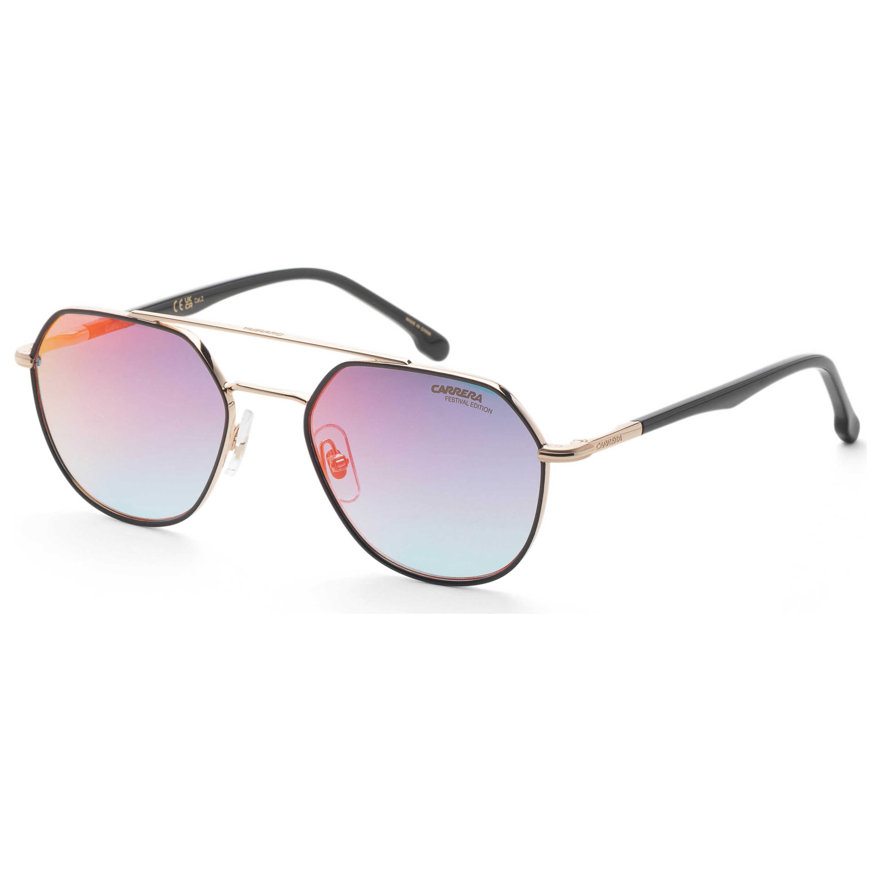 Gafas de Sol Carrera Dorado Redonda CARRERA303-S-2M2-53