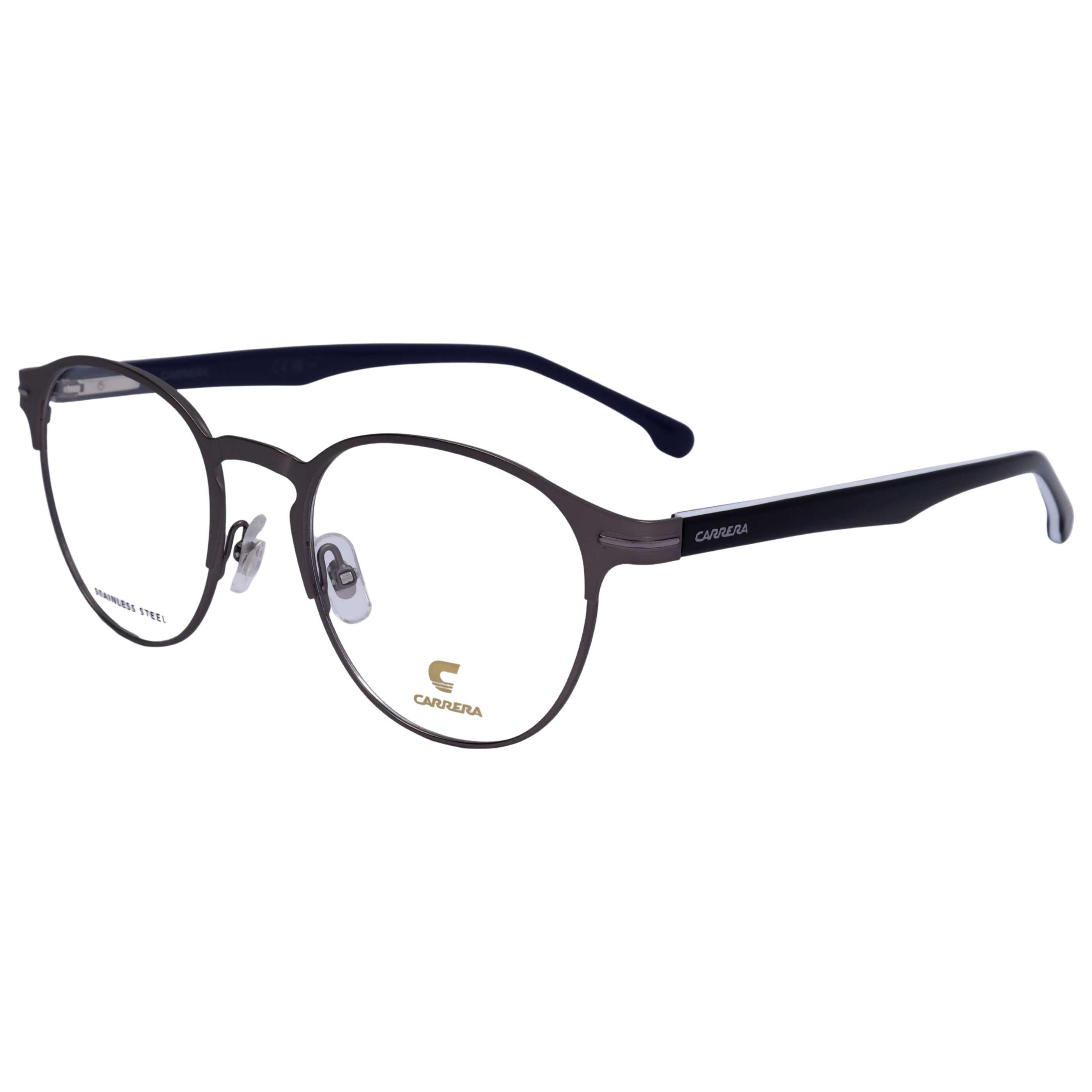 Gafas Oftálmicas Carrera Negro Redonda CARRERA322-R80-50
