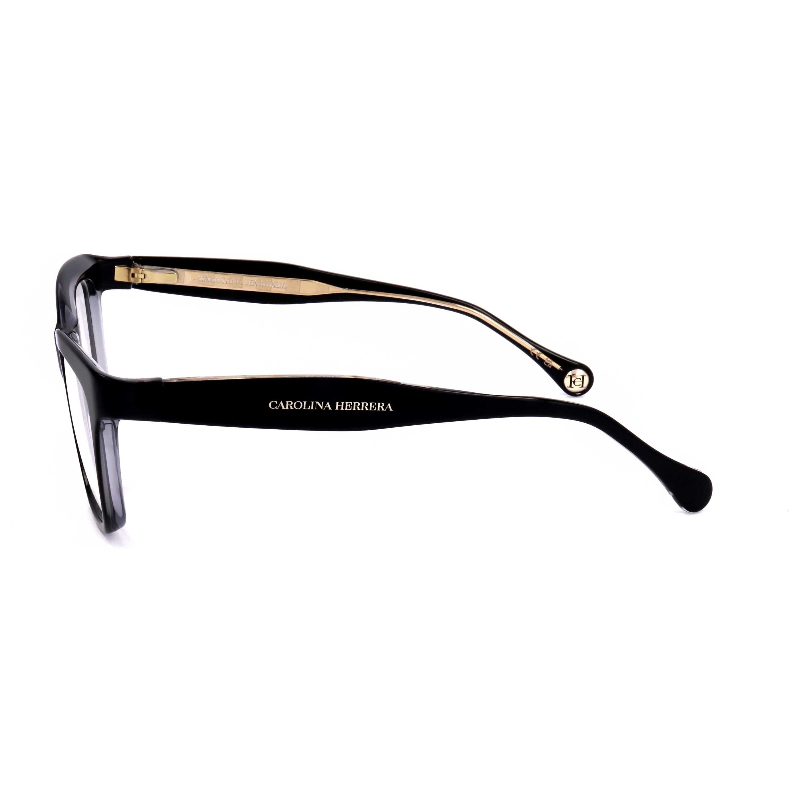 Gafas Oftálmicas Carolina Herrera Negro Rectangular CH0016-08A-52