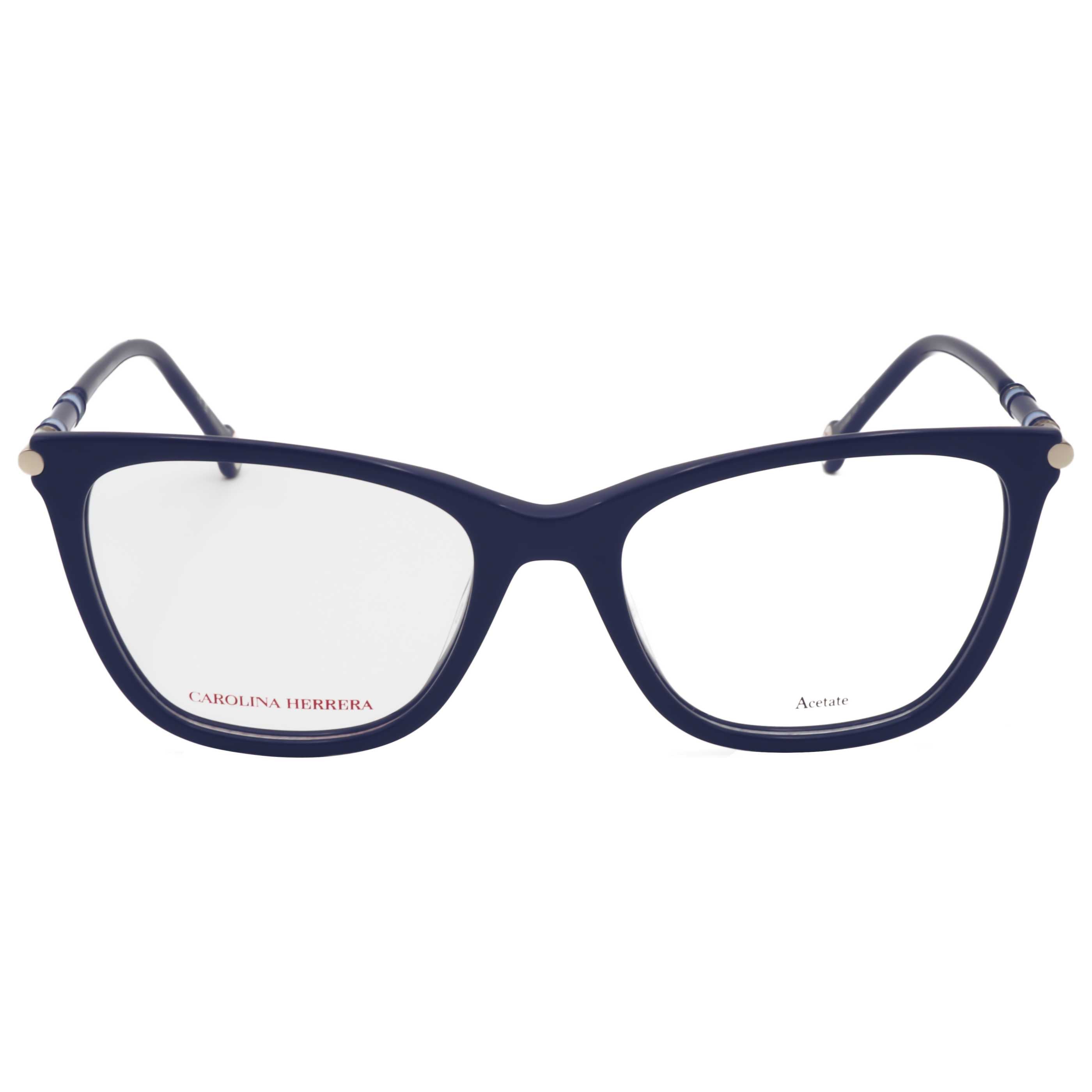 Gafas Oftálmicas Carolina Herrera Azul Cuadrada CH0028-PJP-53