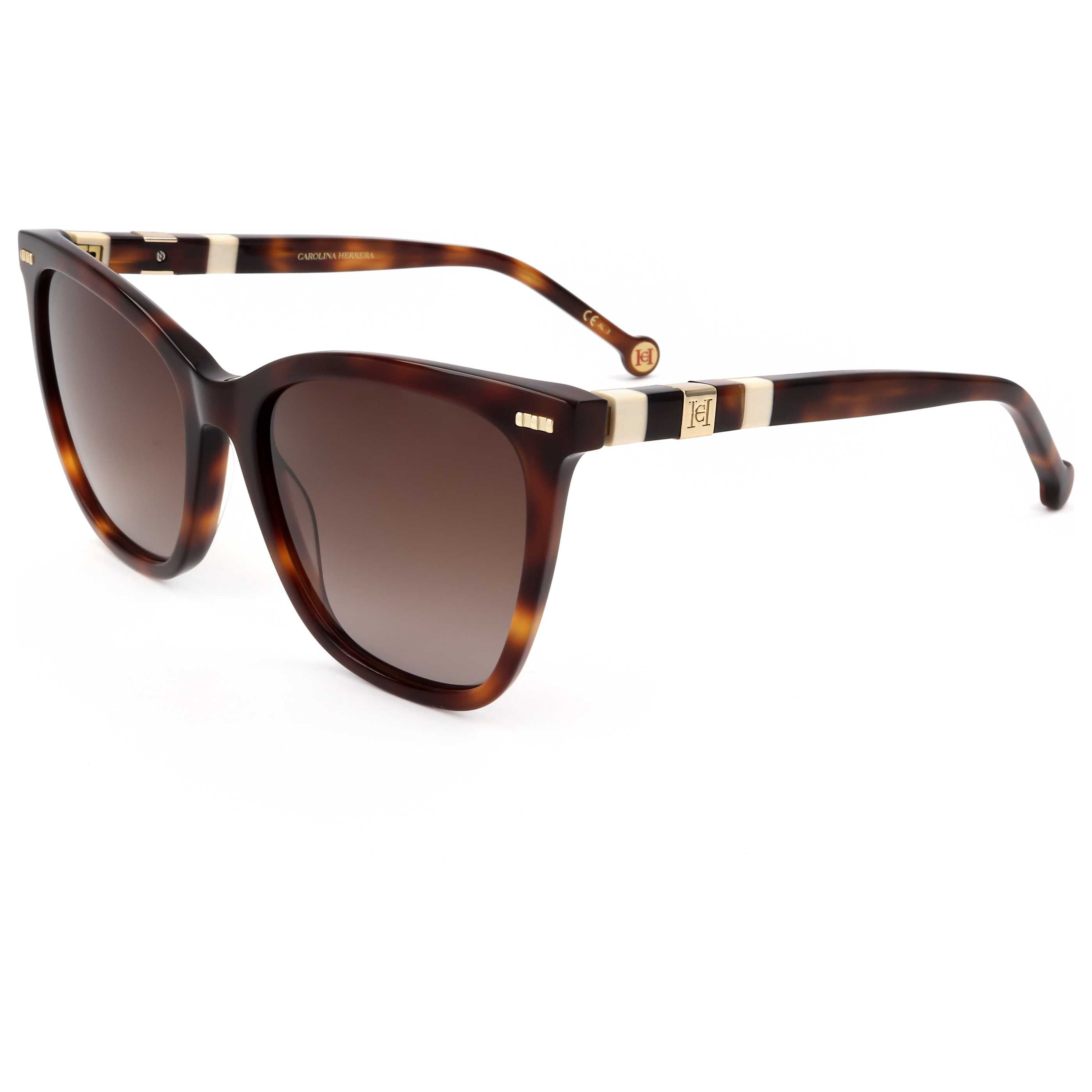 Gafas de Sol Carolina Herrera Marrón Cuadrada CH0044-S-C1H-55