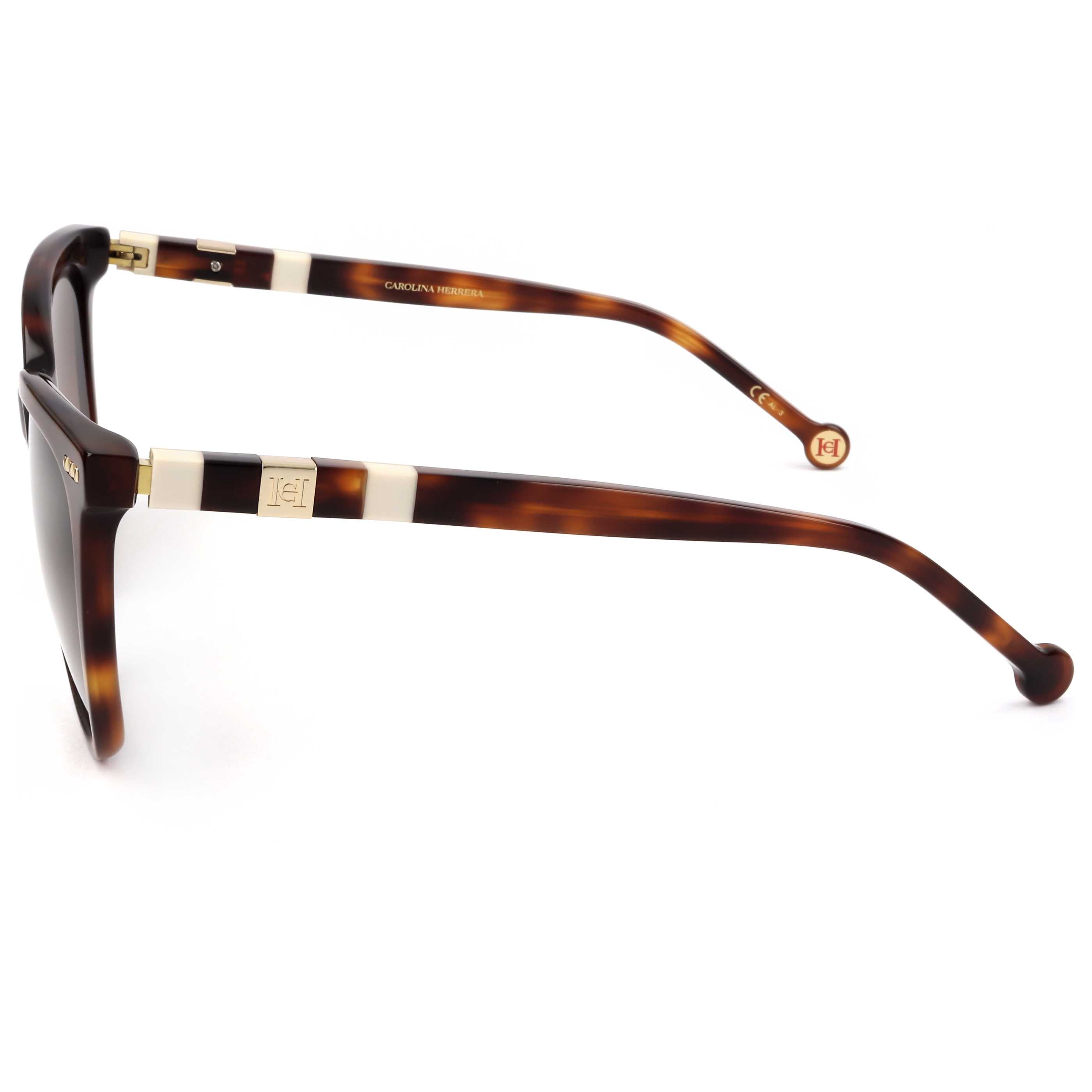 Gafas de Sol Carolina Herrera Marrón Cuadrada CH0044-S-C1H-55