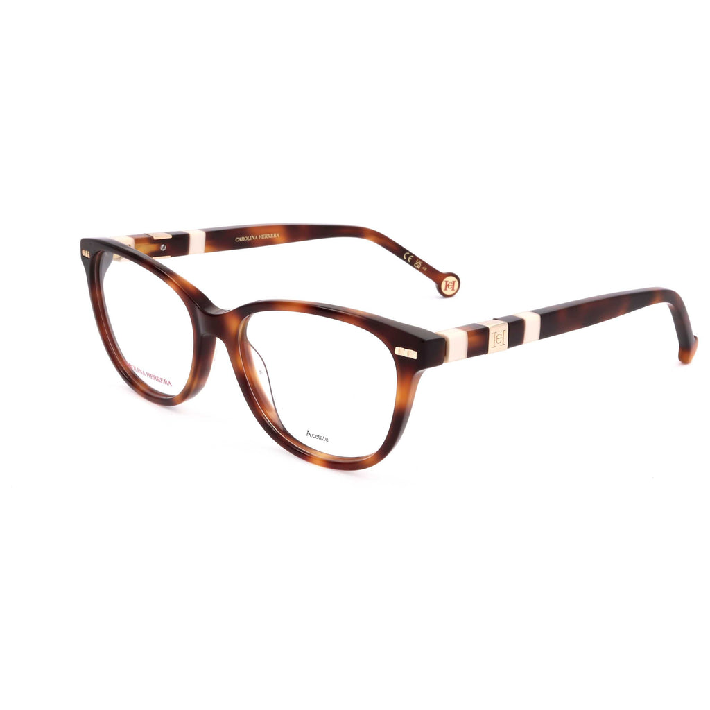 Gafas Oftálmicas Carolina Herrera Marrón Cat-Eye CH0048-C1H-53