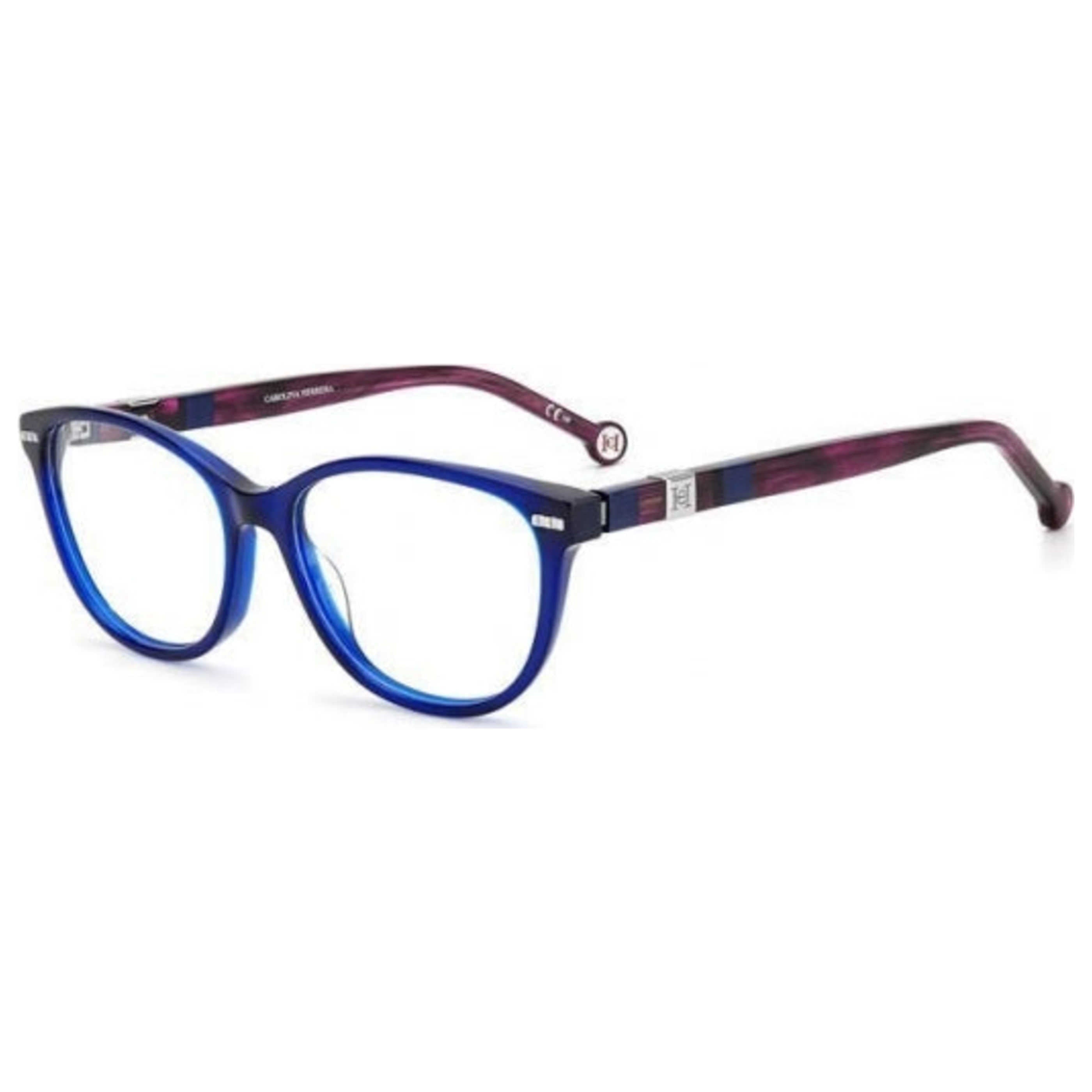 Gafas Oftálmicas Carolina Herrera Azul Cat-Eye CH0048-WOI-53