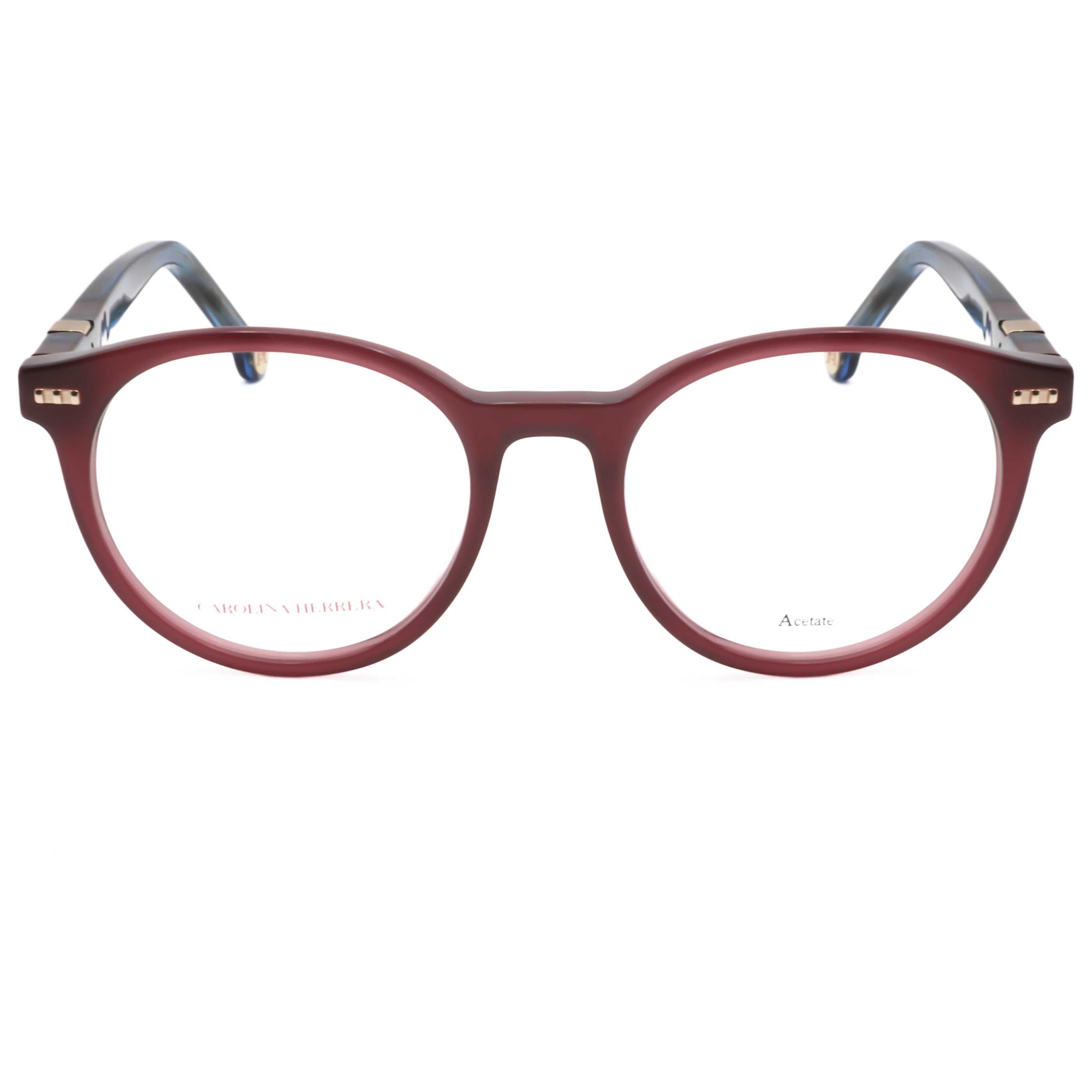 Gafas Oftálmicas Carolina Herrera Rojo Redonda CH0049-XAE-50