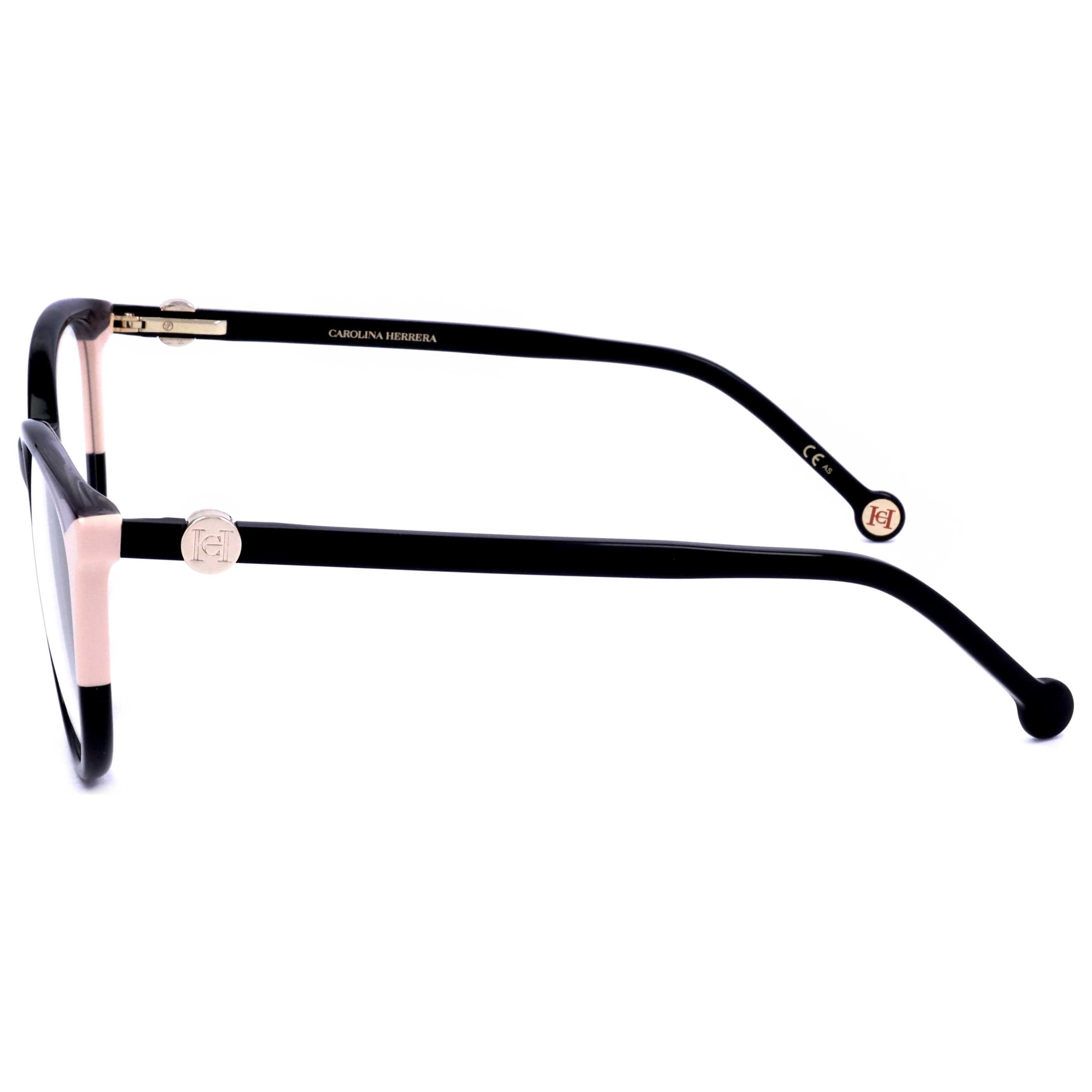 Gafas Oftálmicas Carolina Herrera Negro Redonda CH0056-0KDX-00