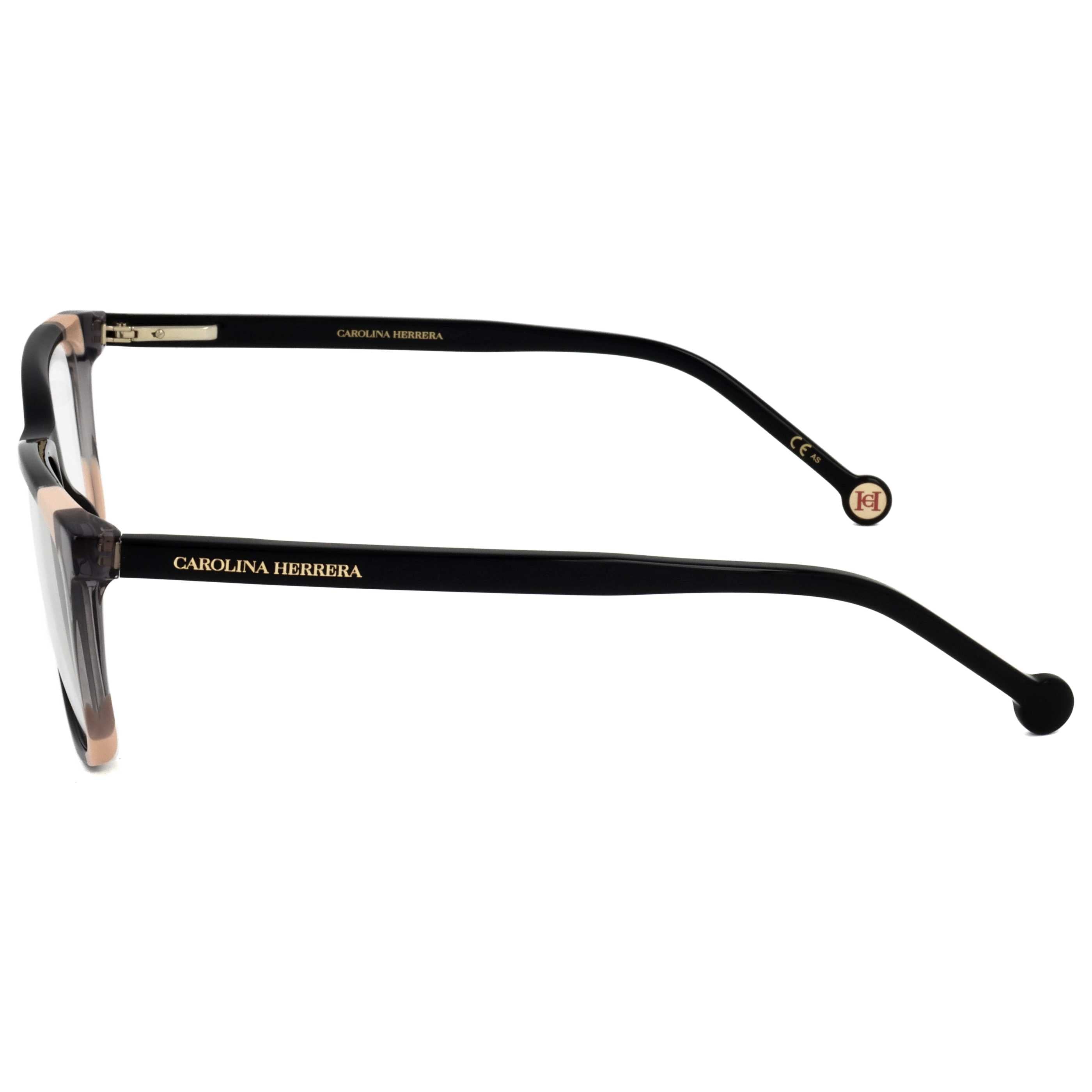 Gafas Oftálmicas Carolina Herrera Negro Cuadrada CH0066-KDX-55