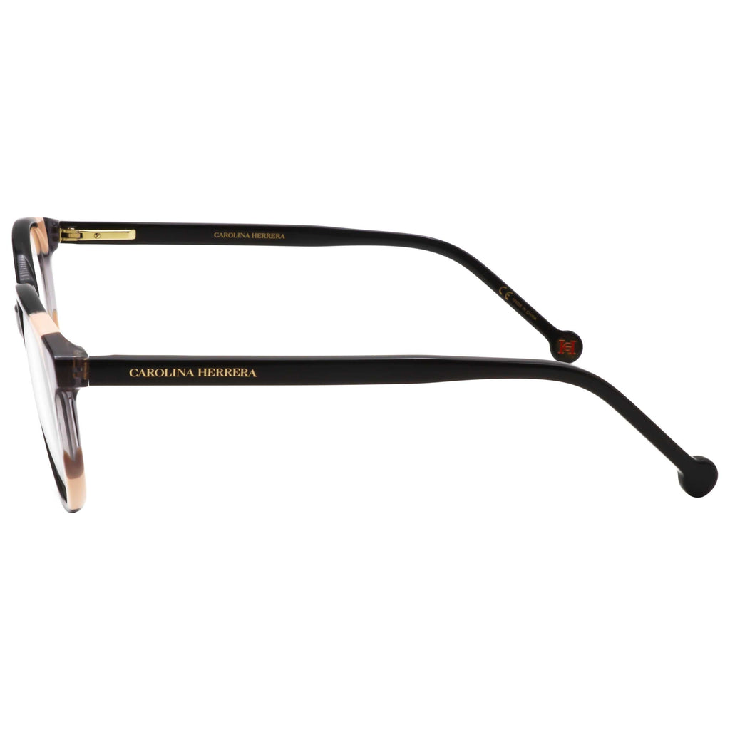 Gafas Oftálmicas Carolina Herrera Negro Redonda CH0067-KDX-52