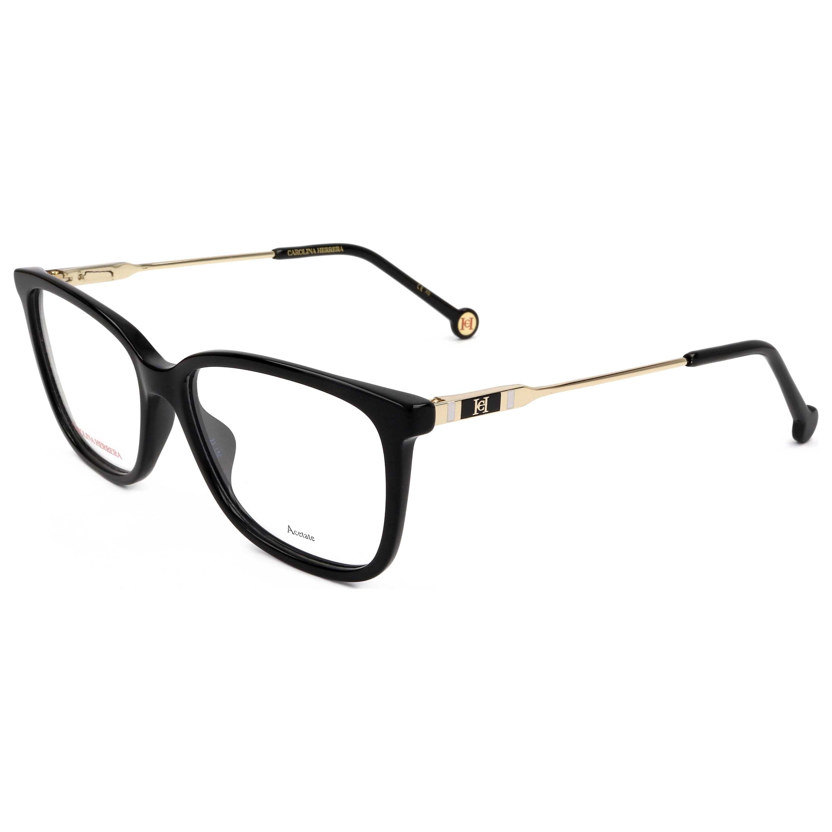 Gafas Oftálmicas Carolina Herrera Negro Rectangular CH0072-807-54