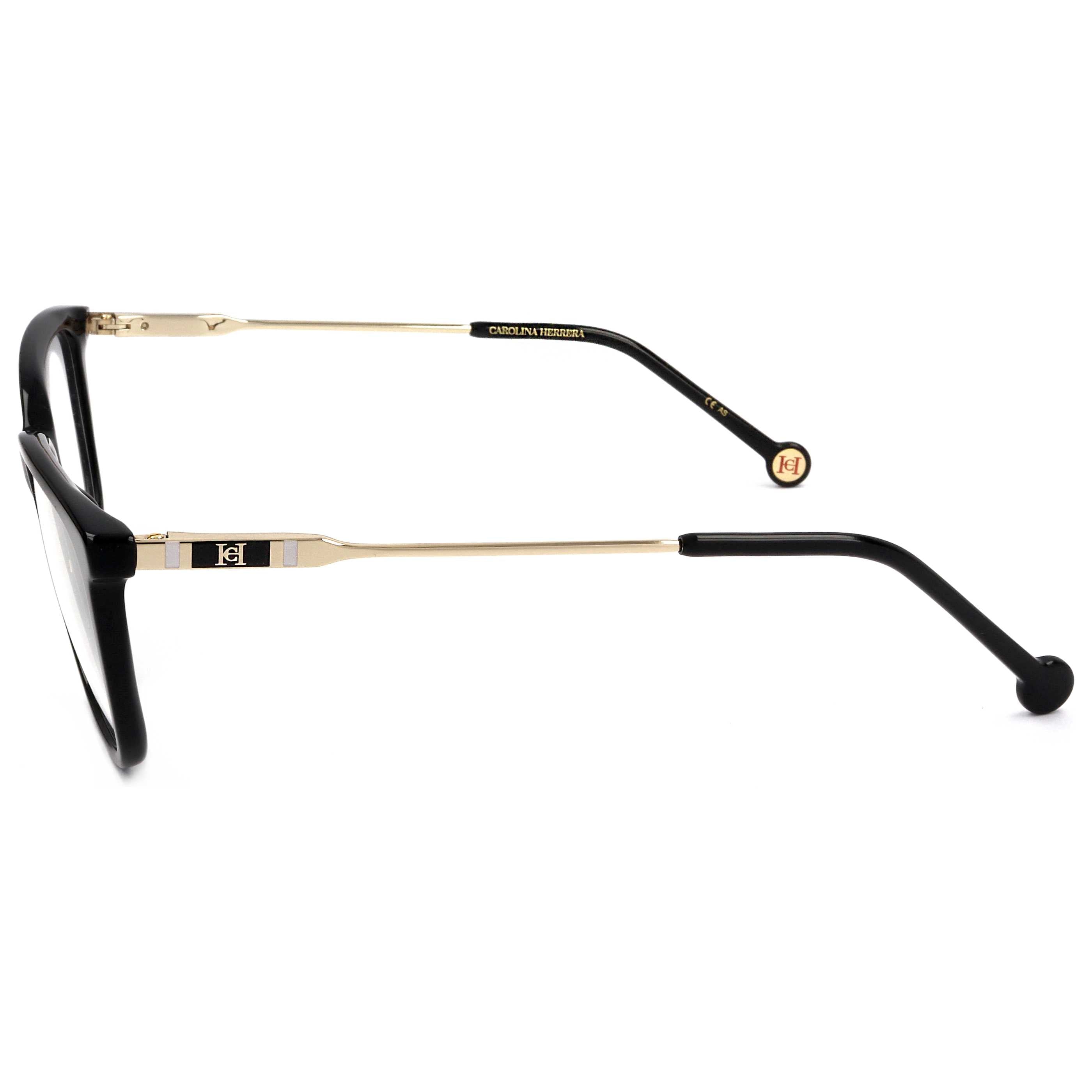 Gafas Oftálmicas Carolina Herrera Negro Rectangular CH0072-807-54