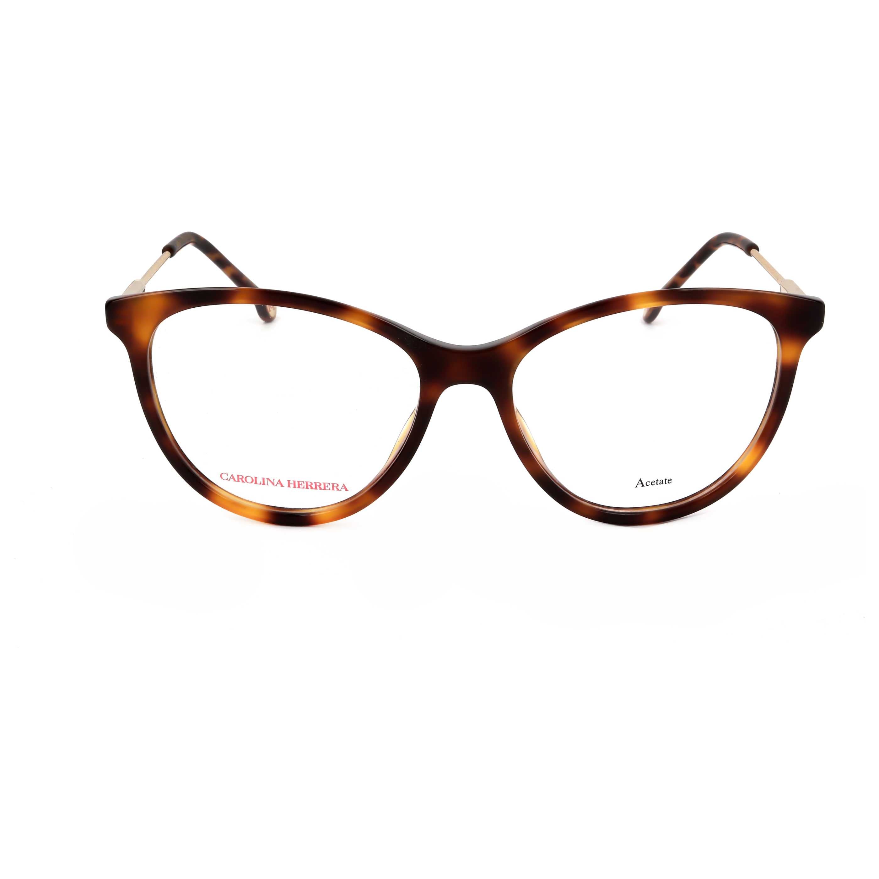 Gafas Oftálmicas Carolina Herrera Marrón Rectangular CH0073-05L-53
