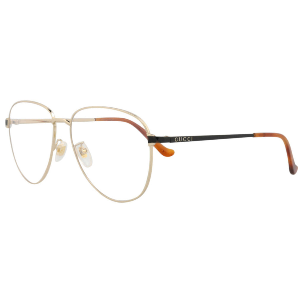 Gafas Oftálmicas Gucci Dorado Aviador GG0577OA-30008149-001