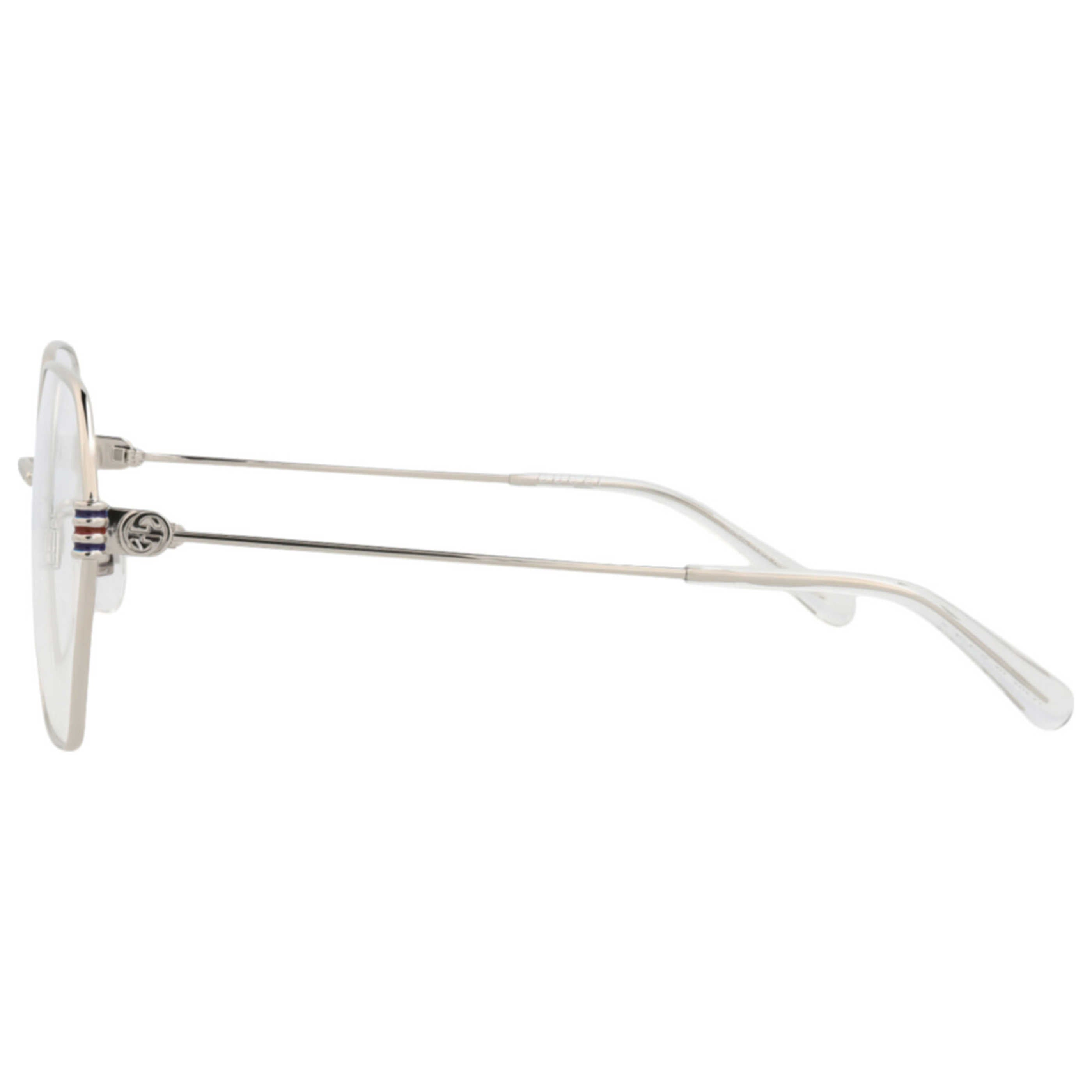 Gafas Oftálmicas Gucci Plateado Cuadrada GG1285O-30013887-002