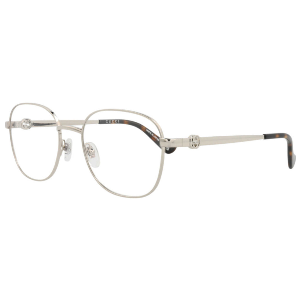 Gafas Oftálmicas Gucci Plateado Redonda GG1602O-30014874-003