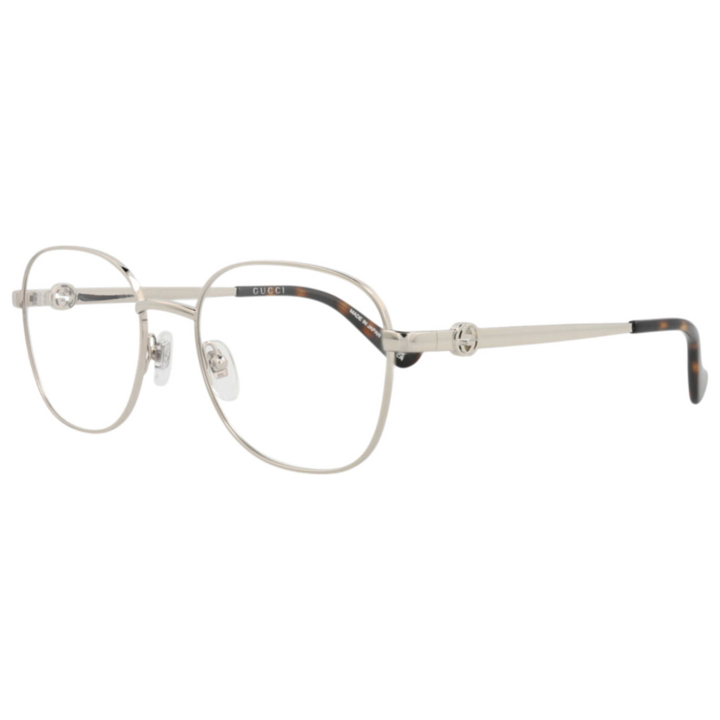 Gafas Oftálmicas Gucci Plateado Redonda GG1602O-30014874-003