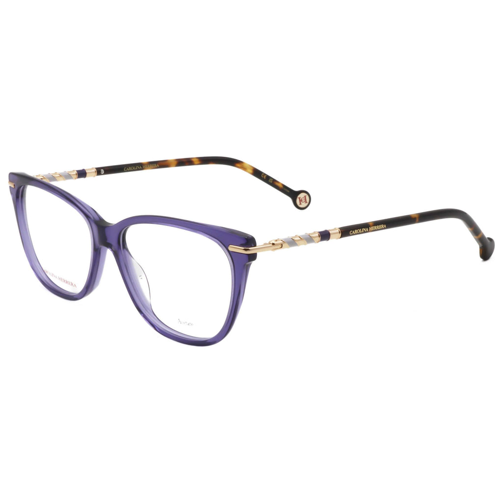 Gafas Oftálmicas Carolina Herrera Morado Cuadrada HER0096-HKZ-54