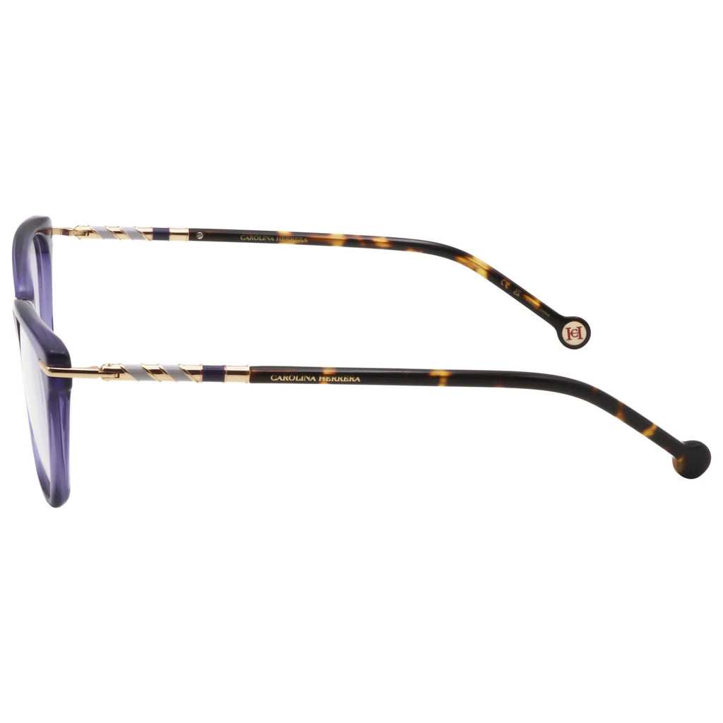 Gafas Oftálmicas Carolina Herrera Morado Cuadrada HER0096-HKZ-54