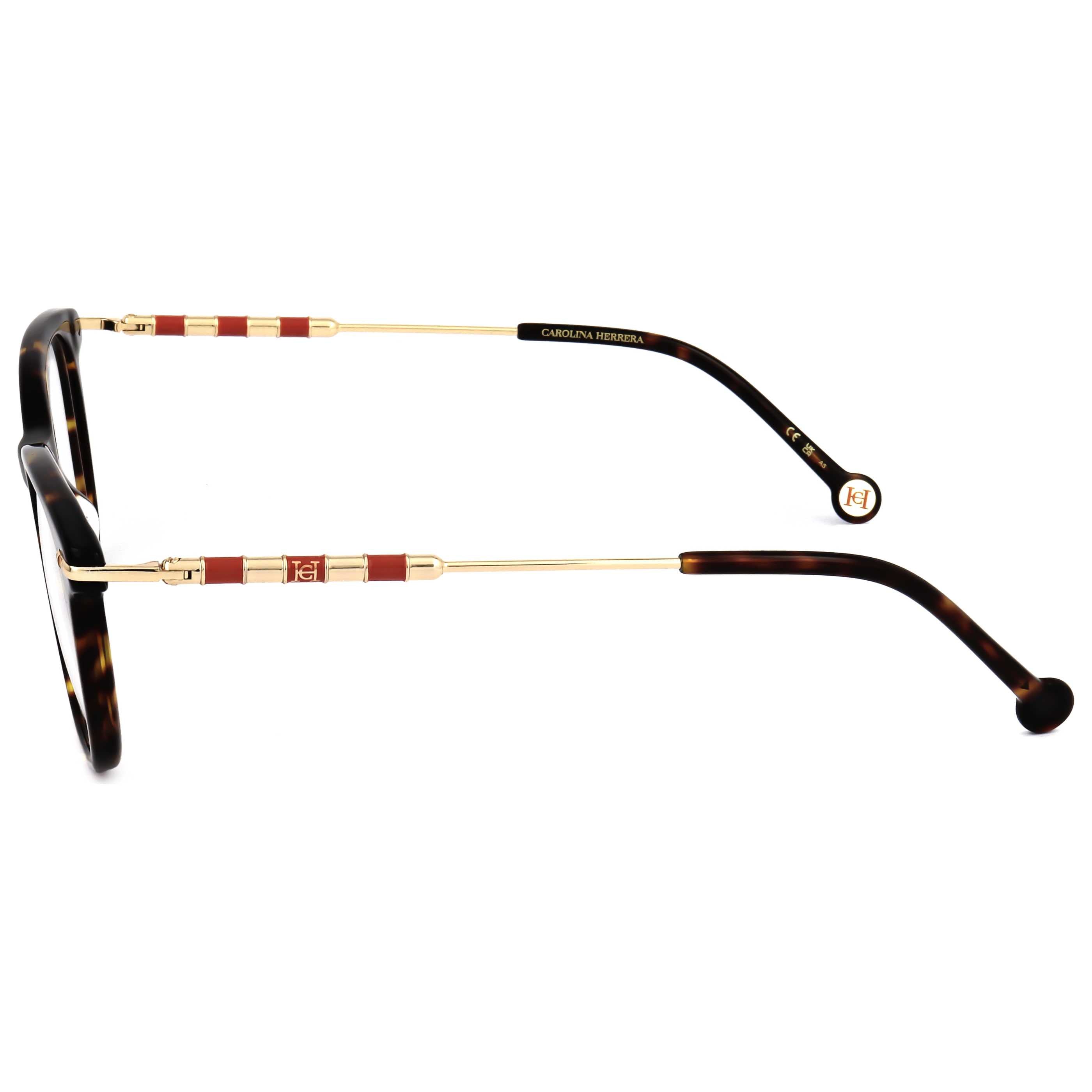 Gafas Oftálmicas Carolina Herrera Marrón Cuadrada HER0103-05L-50