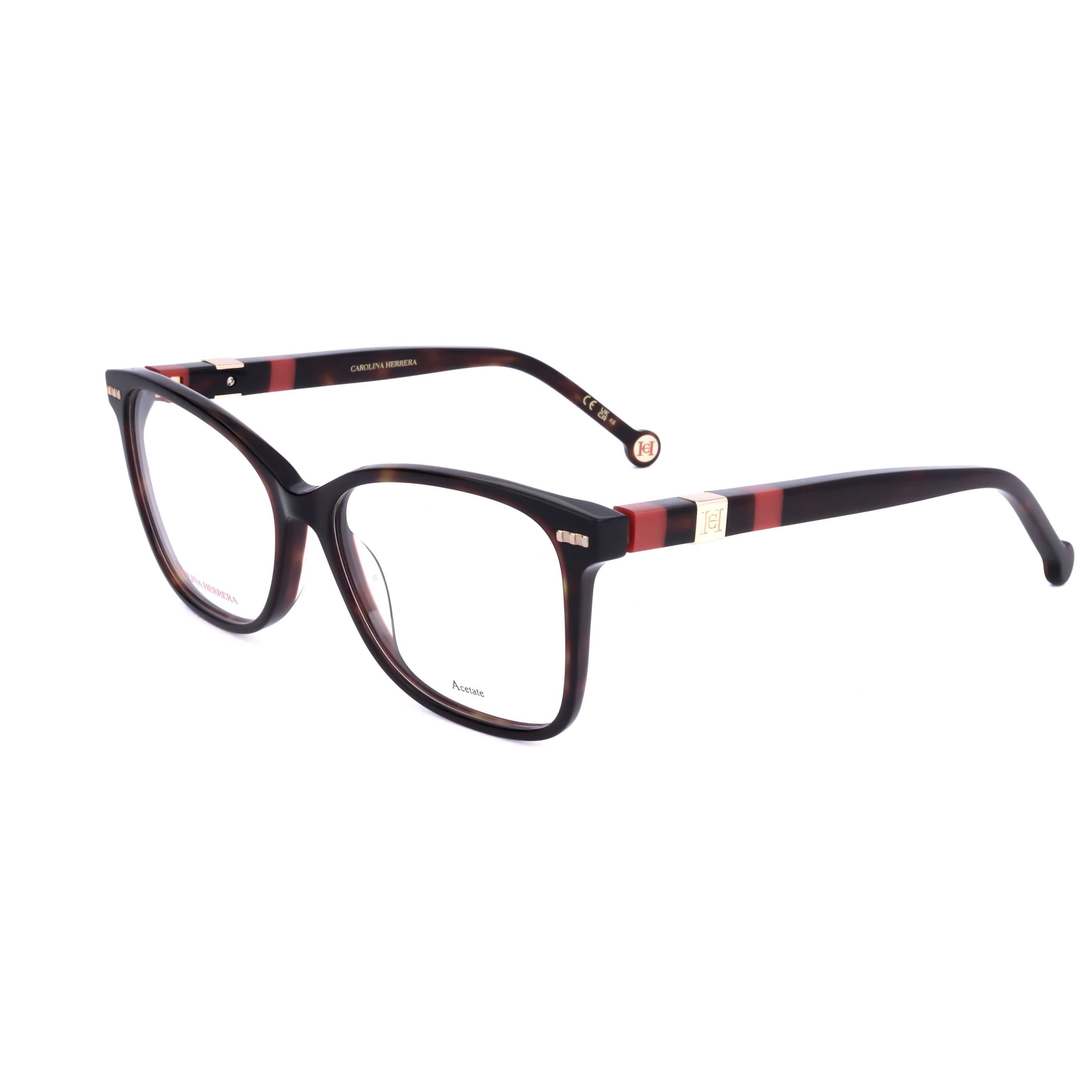 Gafas Oftálmicas Carolina Herrera Rojo Cuadrada HER0108-O63-54
