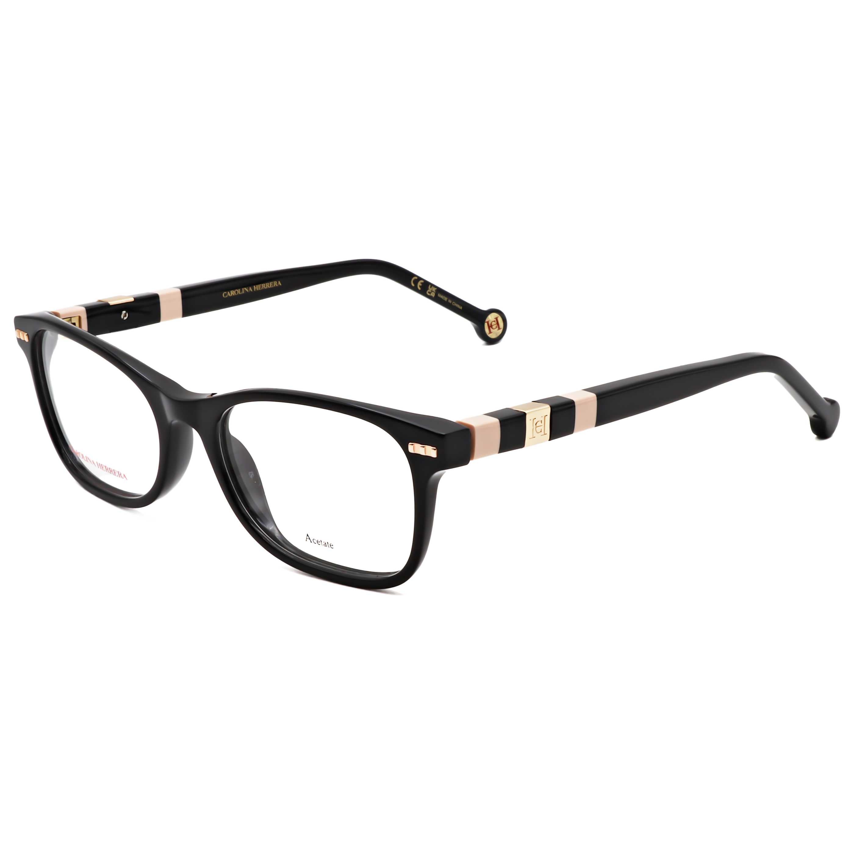 Gafas Oftálmicas Carolina Herrera Negro Rectangular HER0110-KDX-51