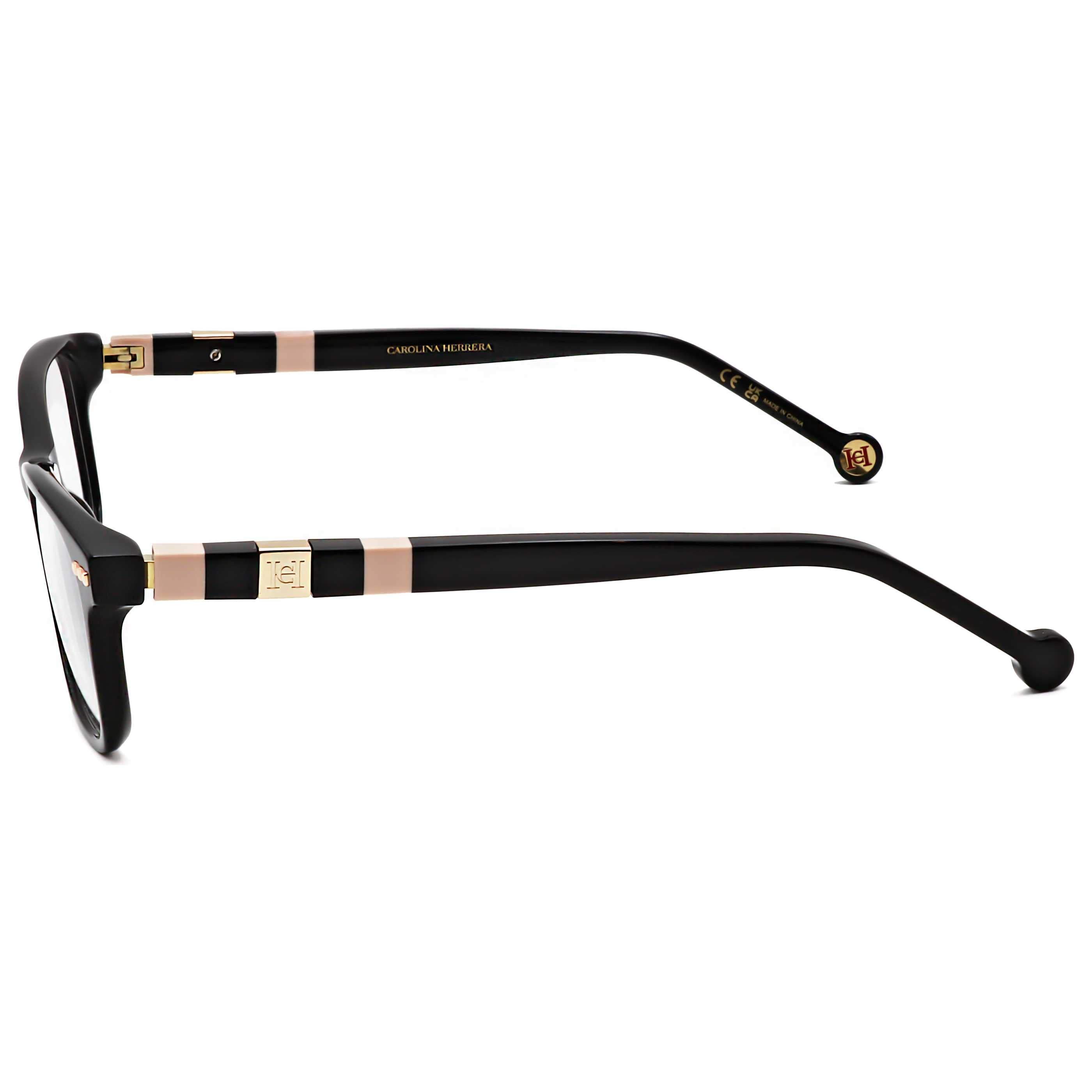 Gafas Oftálmicas Carolina Herrera Negro Rectangular HER0110-KDX-51