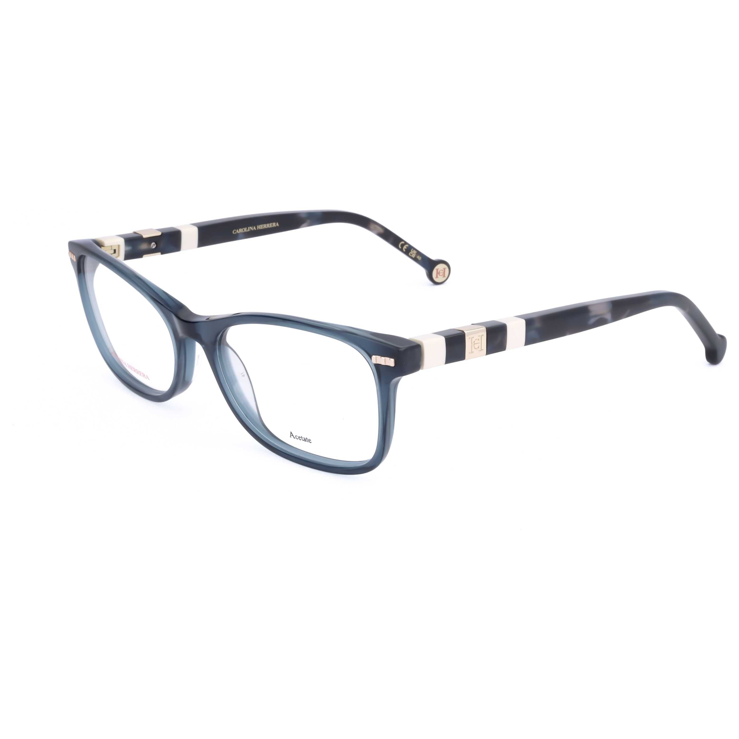 Gafas Oftálmicas Carolina Herrera Azul Rectangular HER0110-XP8-54