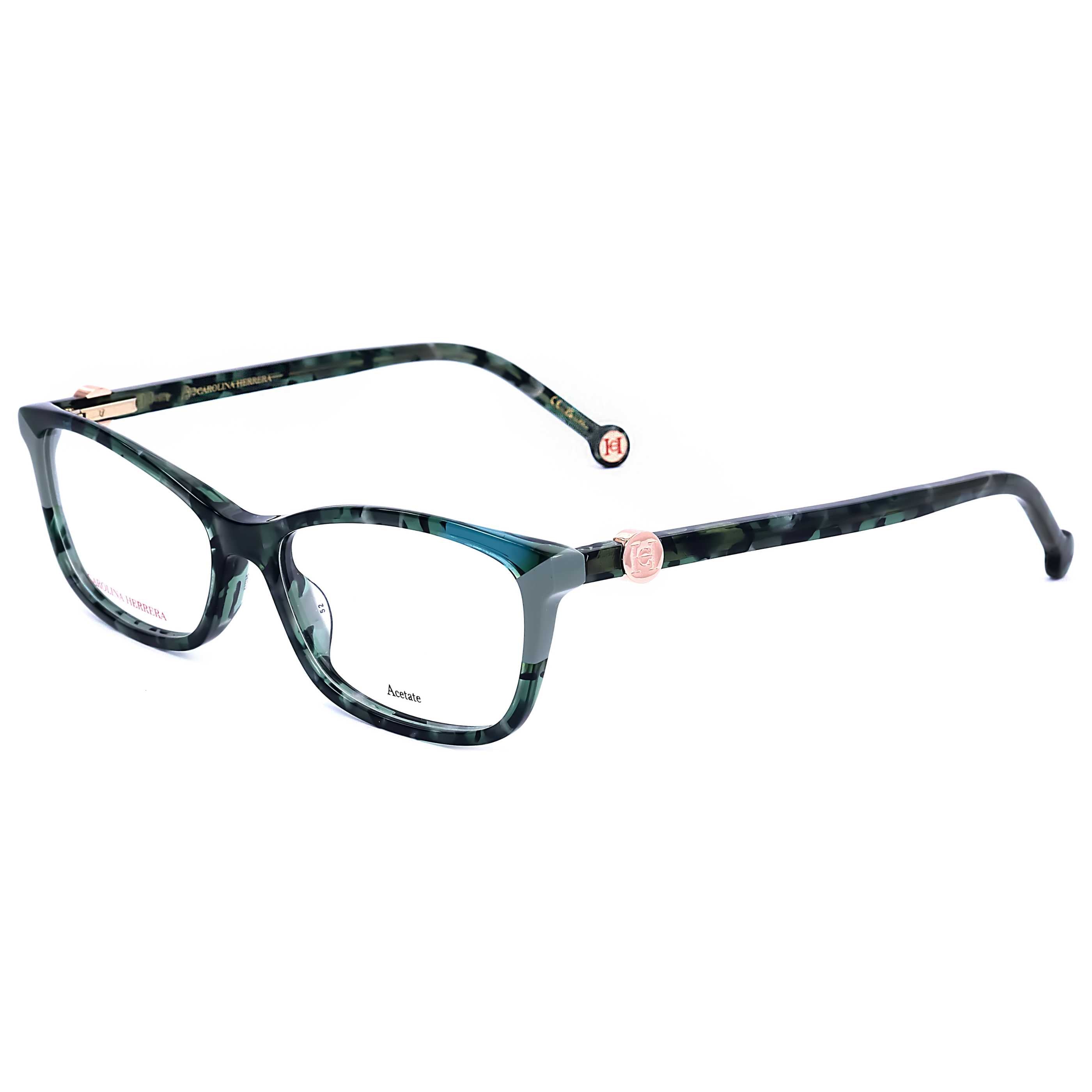 Gafas Oftálmicas Carolina Herrera Verde Rectangular HER0114-PHW-54