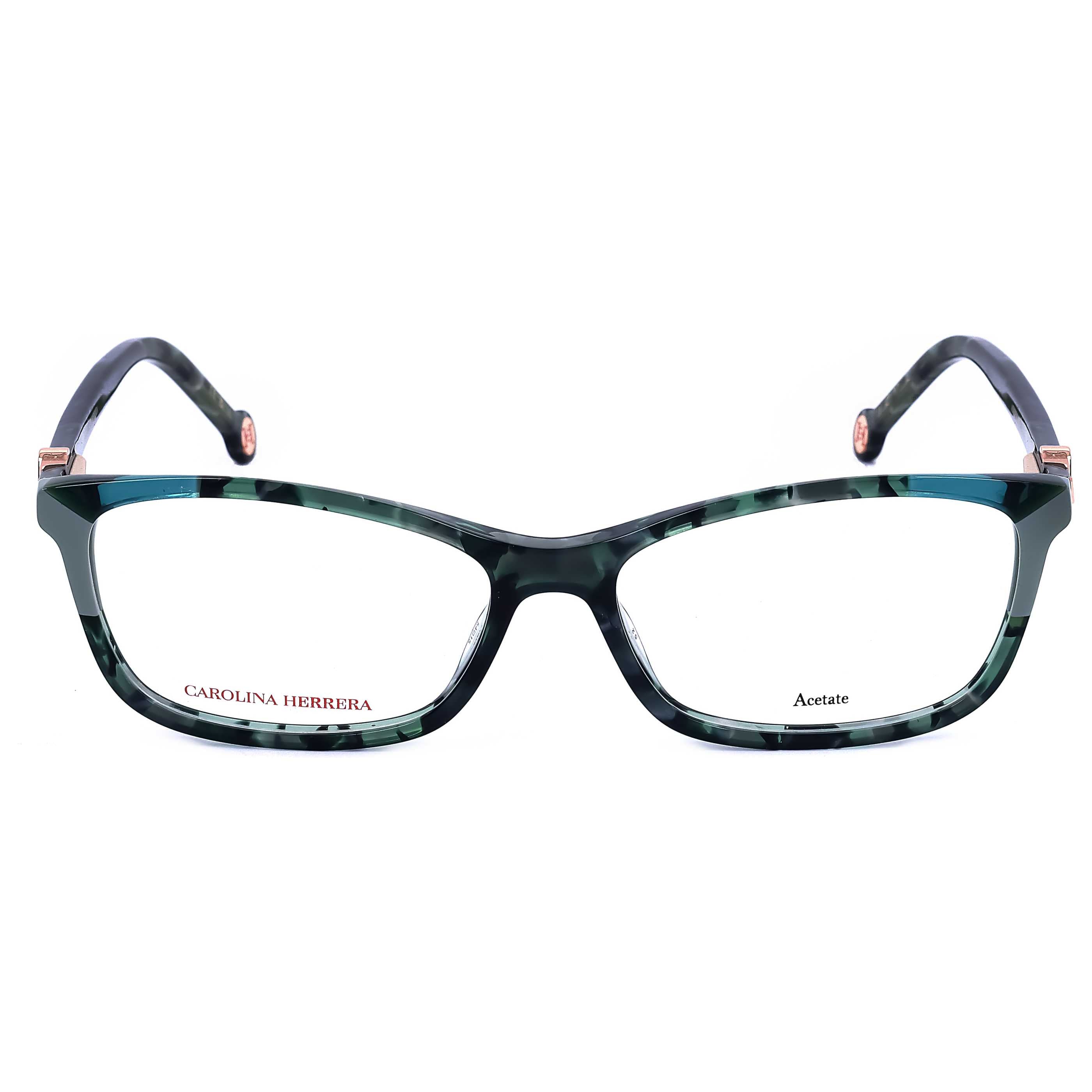 Gafas Oftálmicas Carolina Herrera Verde Rectangular HER0114-PHW-54