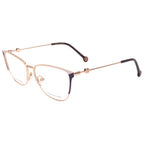 Gafas Oftálmicas Carolina Herrera Dorado Cuadrada HER0116-S9E-57