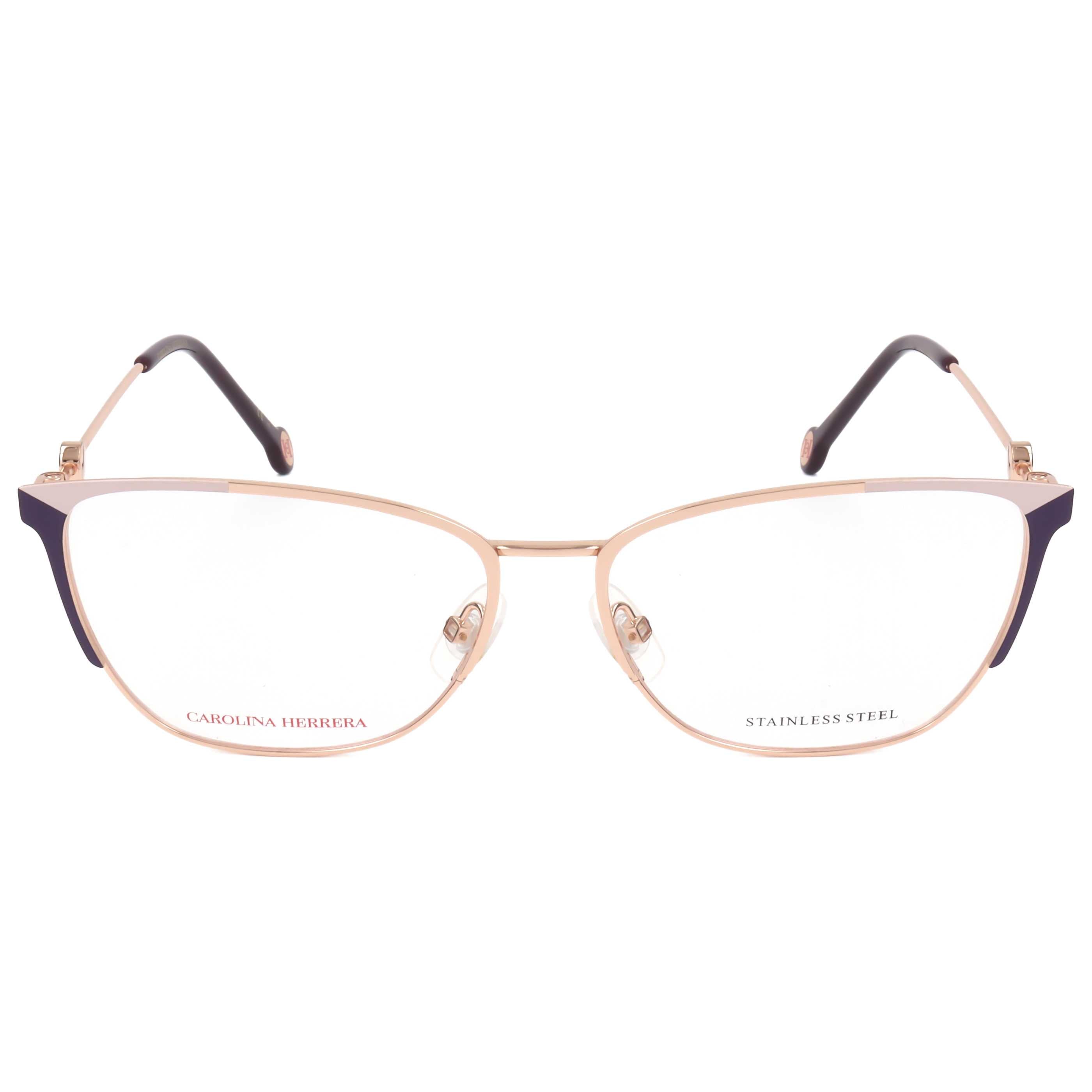 Gafas Oftálmicas Carolina Herrera Dorado Cuadrada HER0116-S9E-57