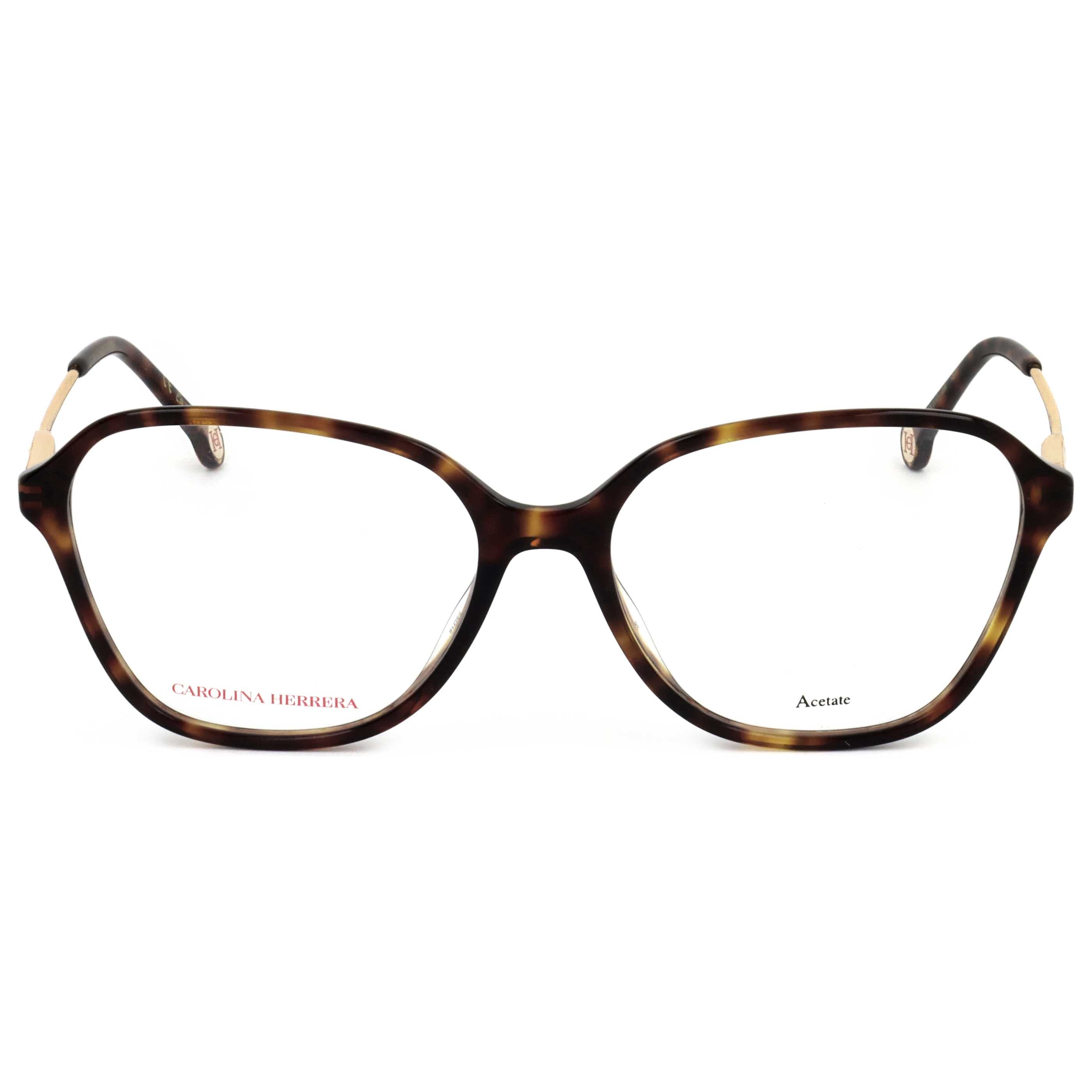 Gafas Oftálmicas Carolina Herrera Marrón Cuadrada HER0117-086-55