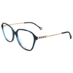 Gafas Oftálmicas Carolina Herrera Azul Geométrica HER0117-JBW-55