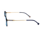 Gafas Oftálmicas Carolina Herrera Azul Geométrica HER0117-JBW-55