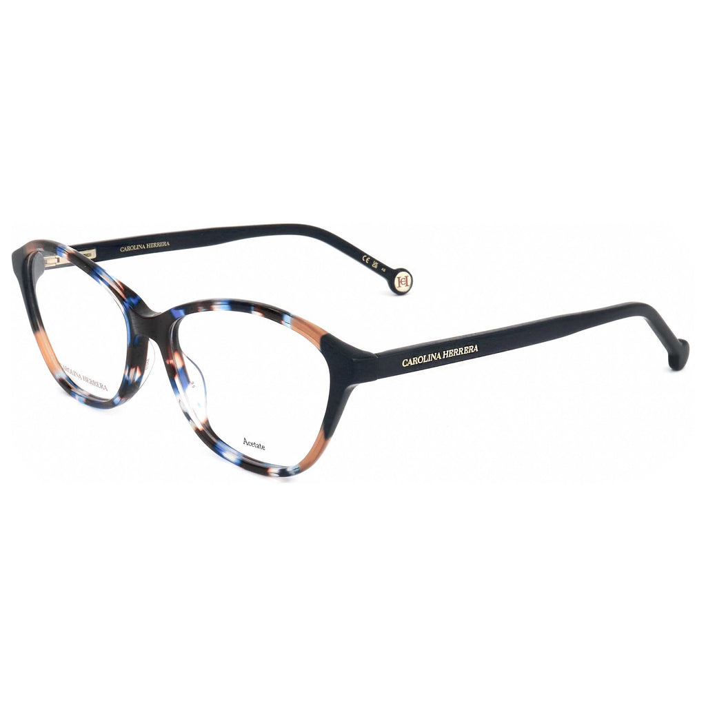 Gafas Oftálmicas Carolina Herrera Azul Geométrica HER0122-1BC-55