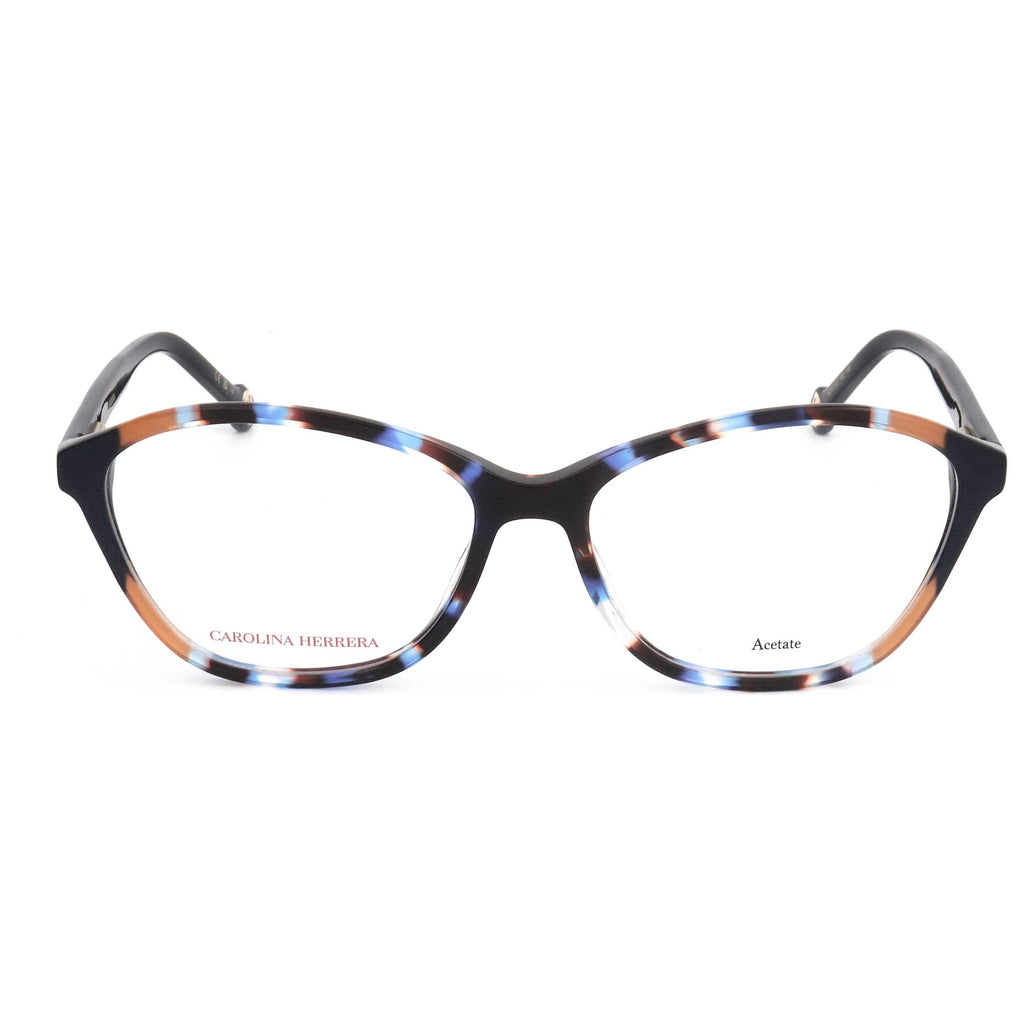 Gafas Oftálmicas Carolina Herrera Azul Geométrica HER0122-1BC-55