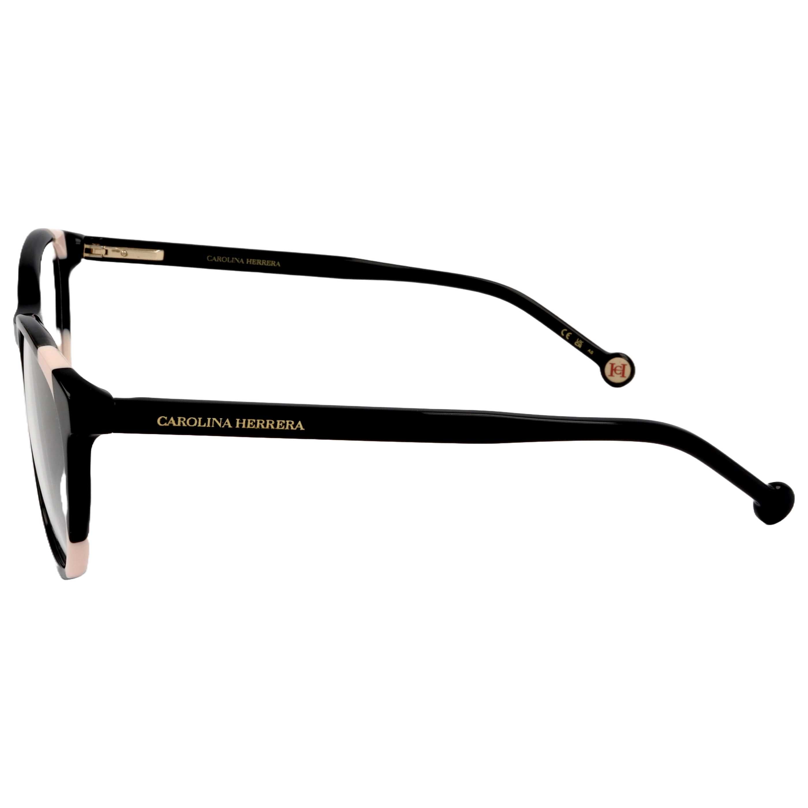 Gafas Oftálmicas Carolina Herrera Negro Cuadrada HER0123-KDX-54