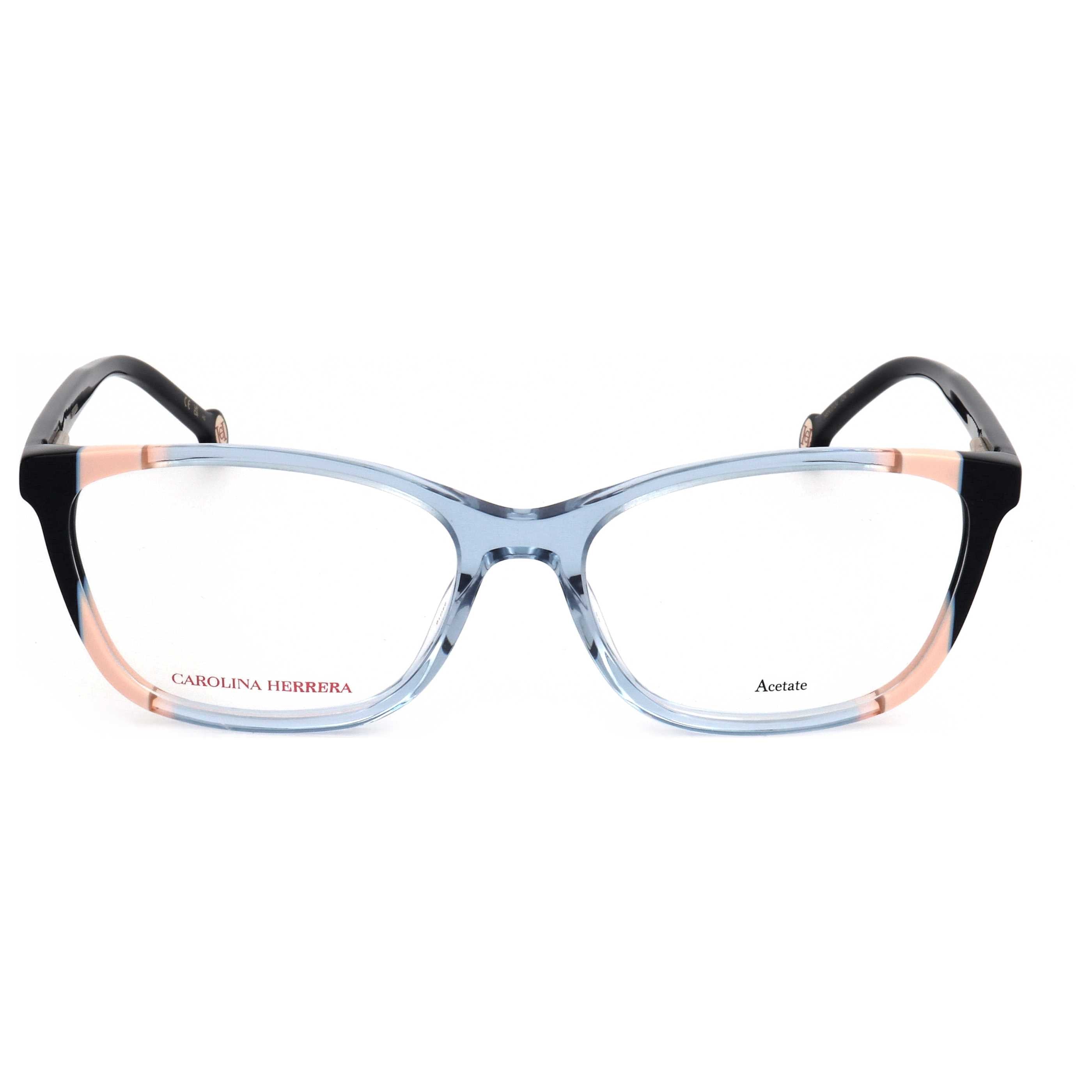 Gafas Oftálmicas Carolina Herrera Azul Rectangular HER0124-1ZN-54