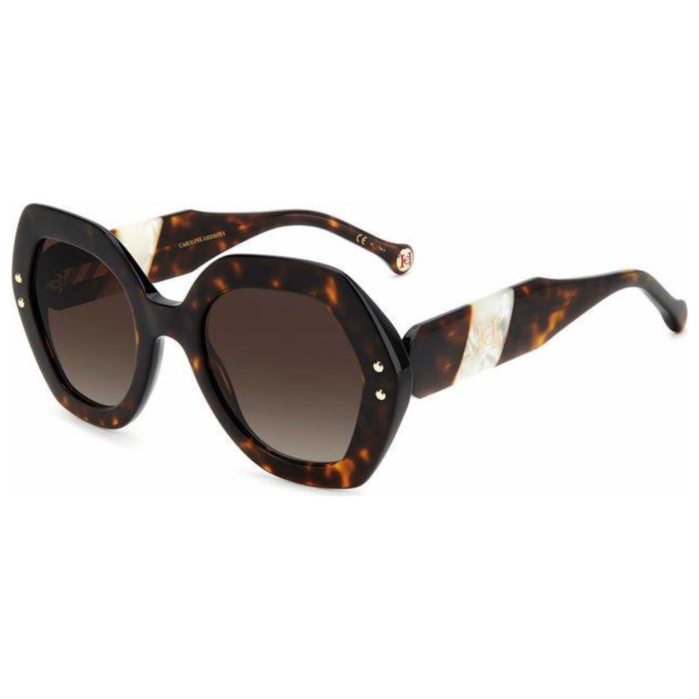 Gafas de Sol Carolina Herrera Marrón Rectangular HER0126-S-C9K-52