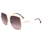 Gafas de Sol Carolina Herrera Dorado Cuadrada HER0139-S-BKU-60